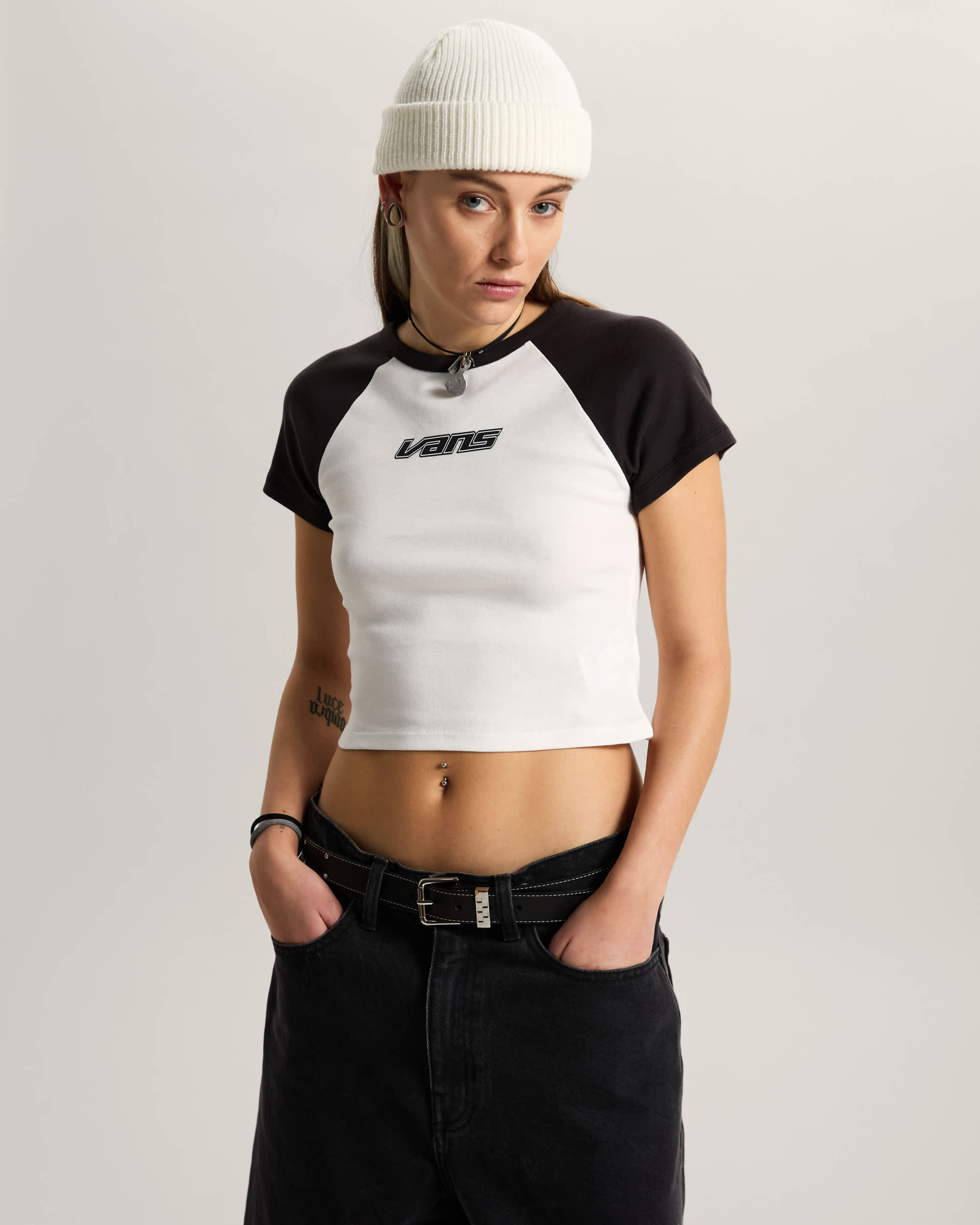 Tshirt Clare Baby Petits VANS Blanc ALT2