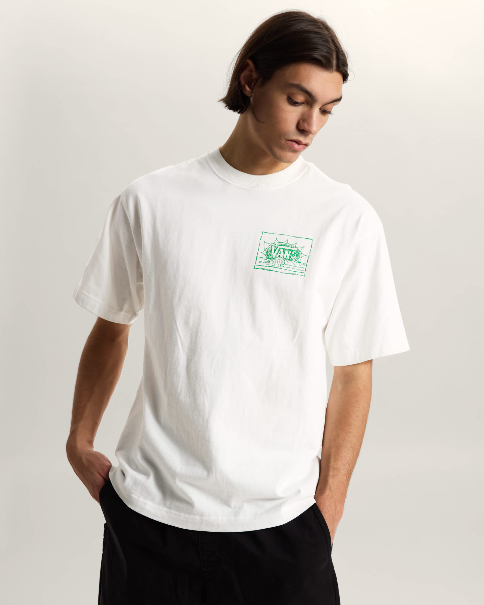 Camiseta Bright Day VANS Blanco ALT2