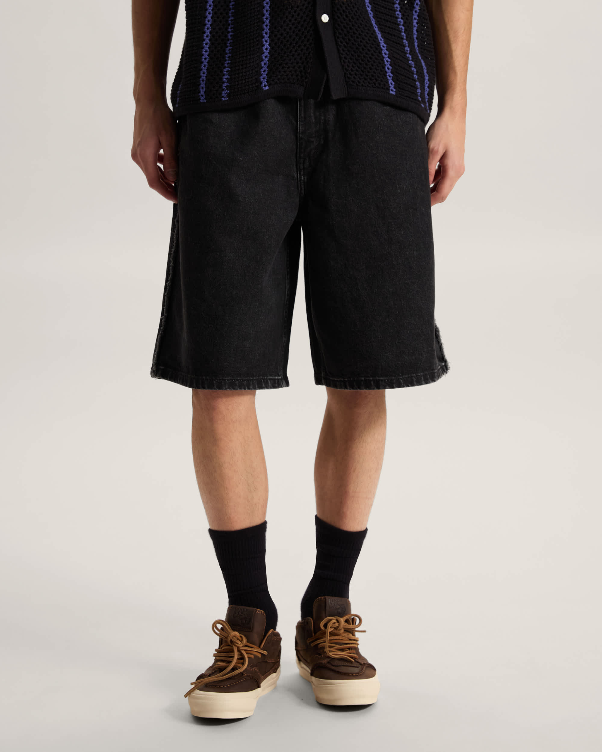 OTW Five Pocket Denim Short Black VANS Noir ALT2