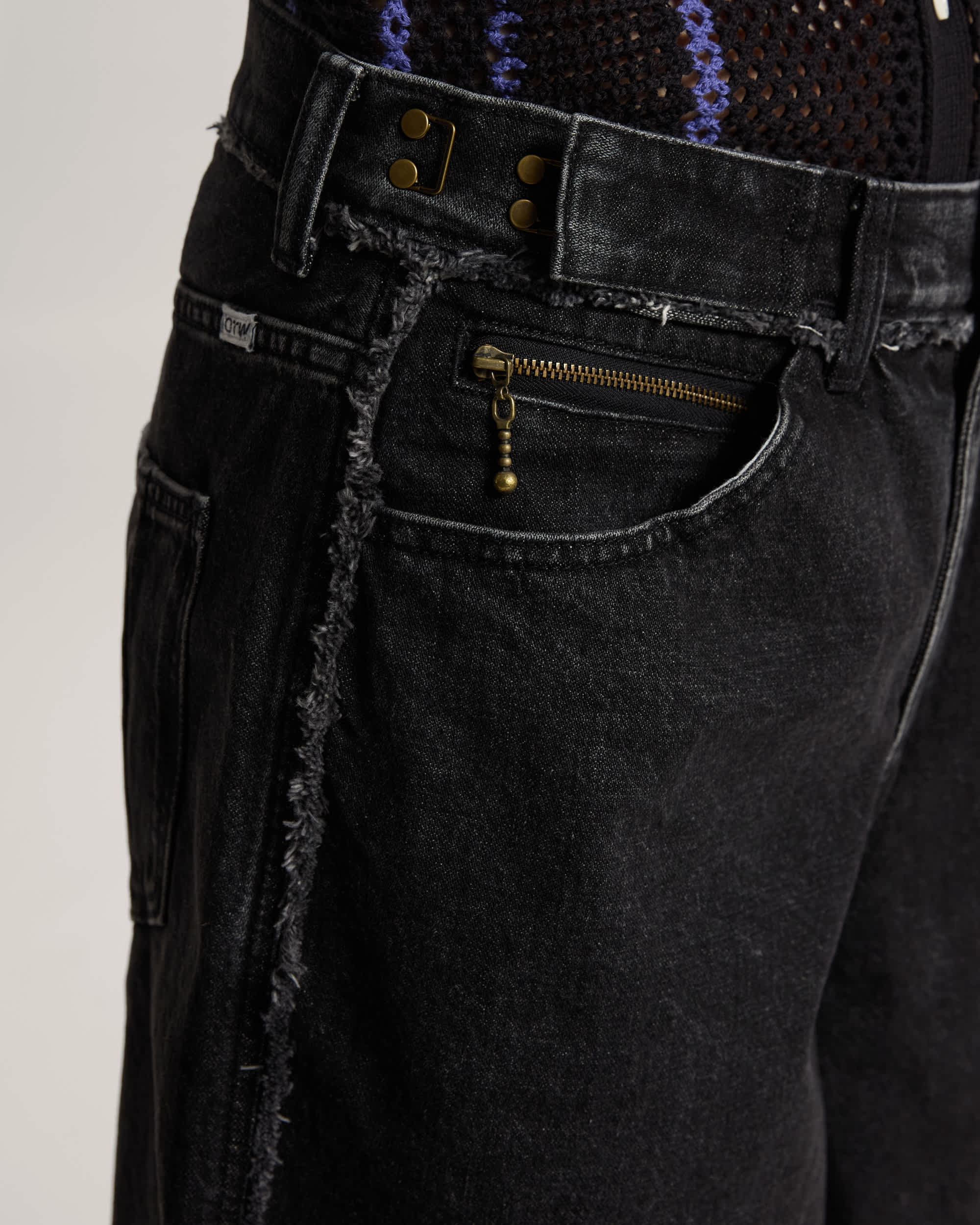 OTW Five Pocket Denim Short Black VANS Noir ALT5