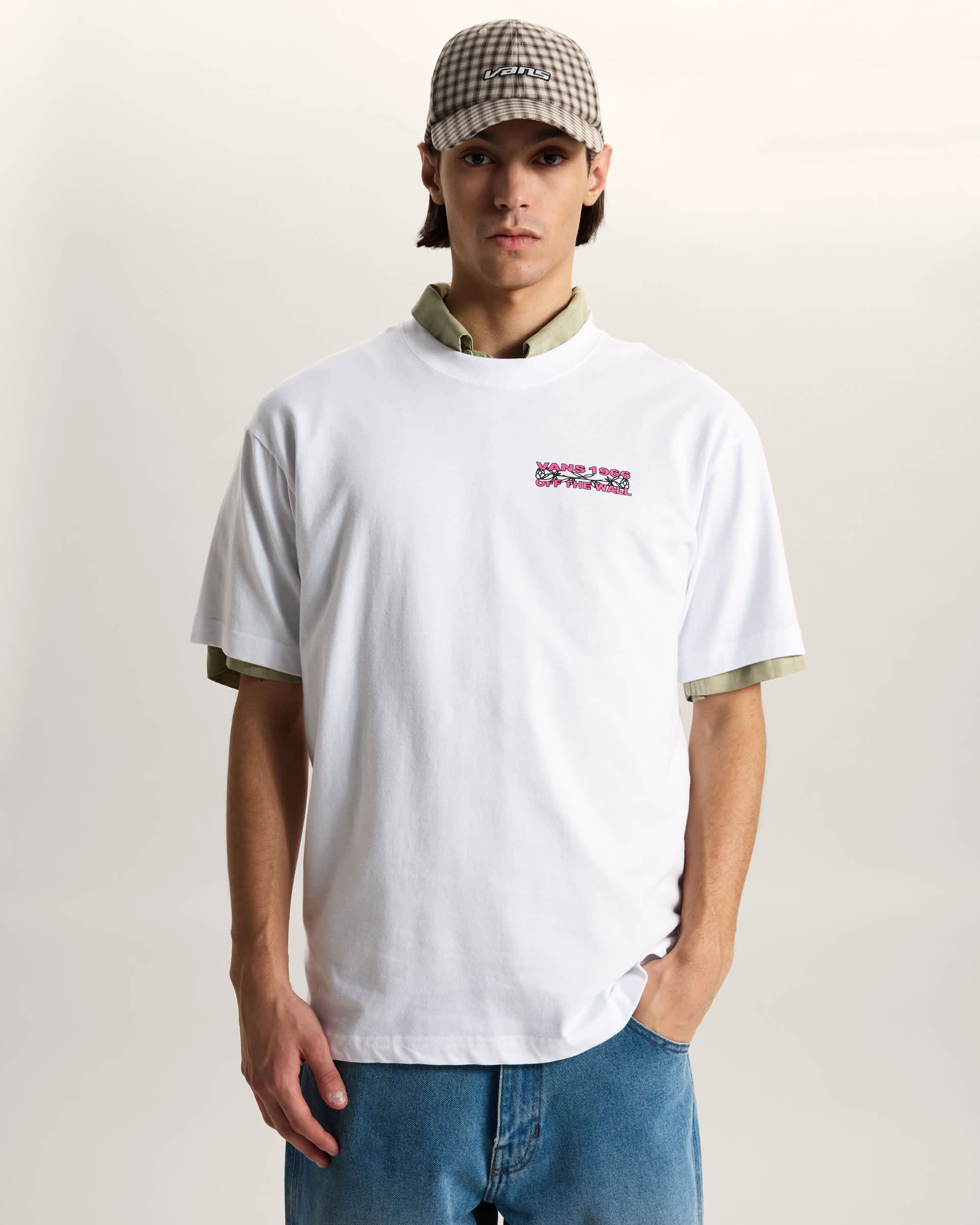 Tshirt Barb Plate Loose VANS Blanc ALT2