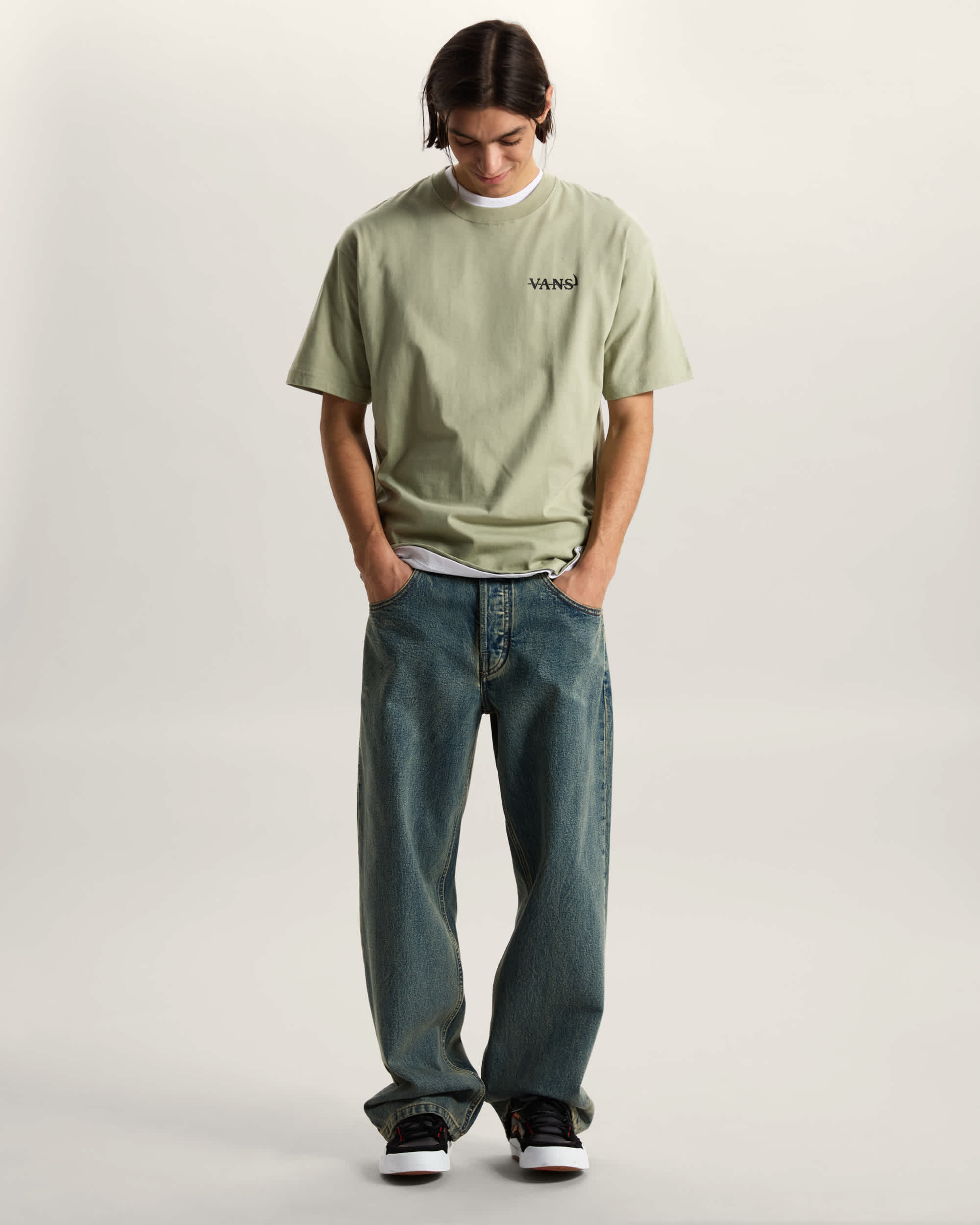 All  Nought Loose TShirt VANS Beige ALT4