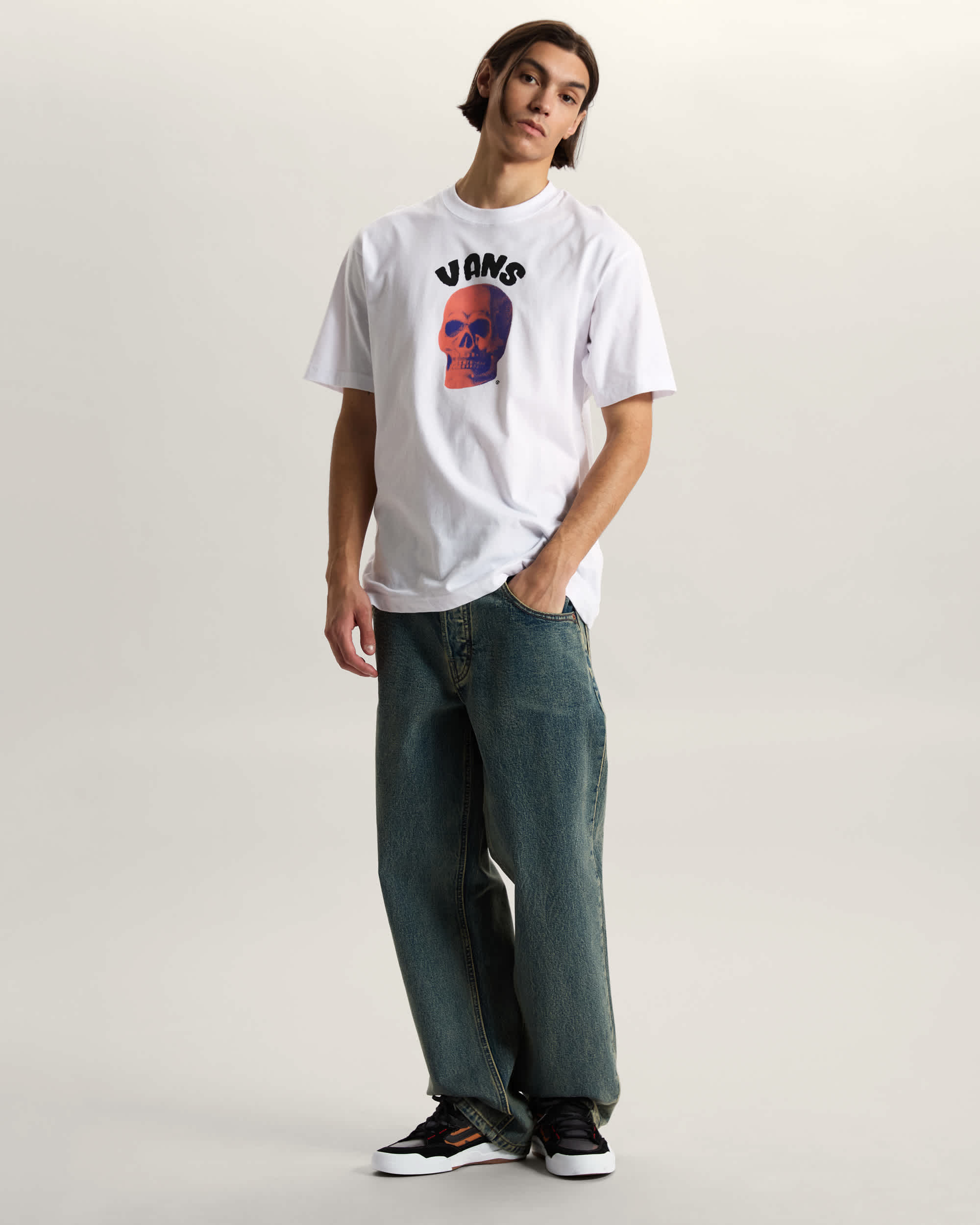 Bone Head Loose TShirt VANS Wei ALT4