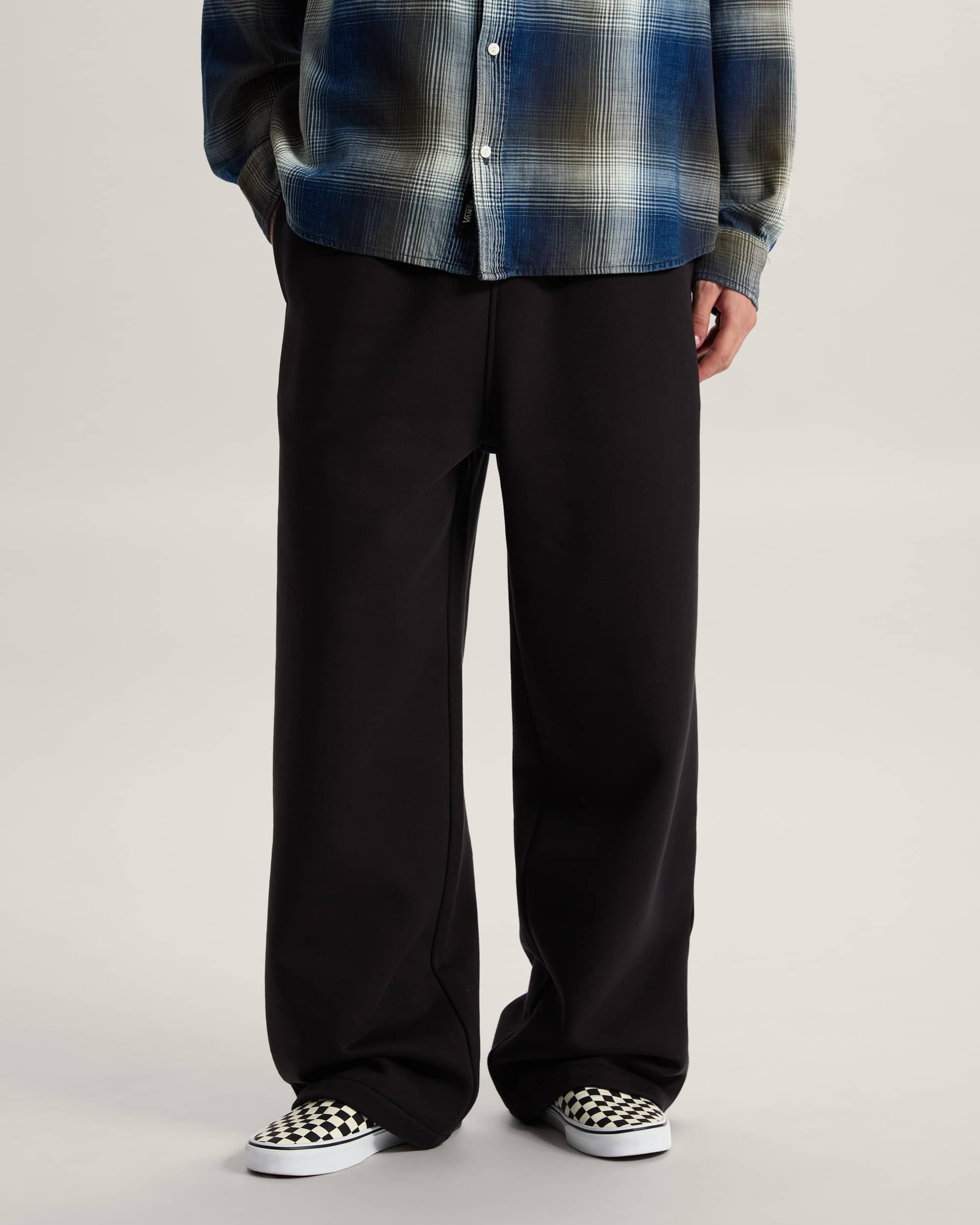 PANTALON DE SURVTEMENT DROIT VANS Noir ALT2