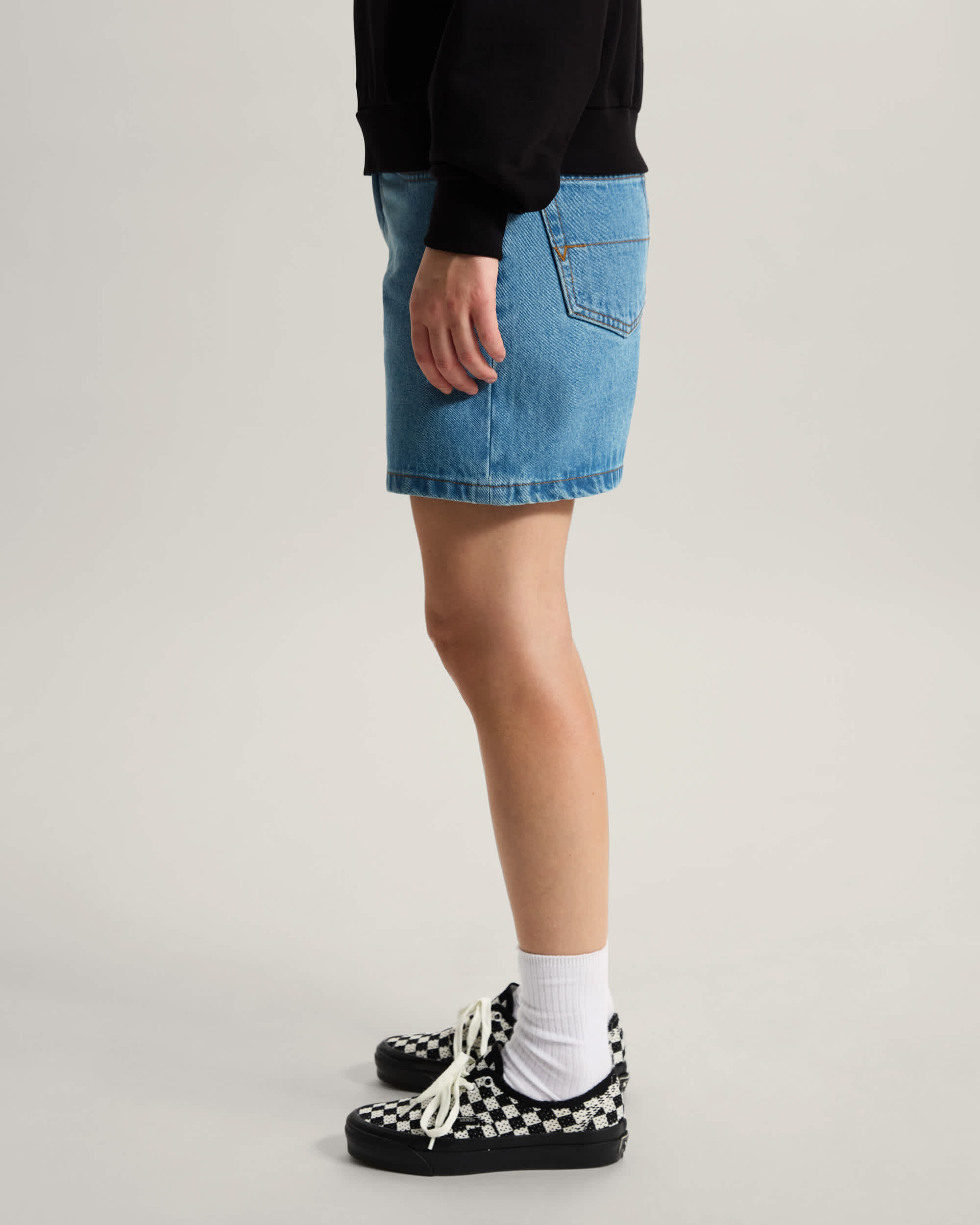 Check5 Shorts mit mittlerer Leibhhe VANS Blau ALT4