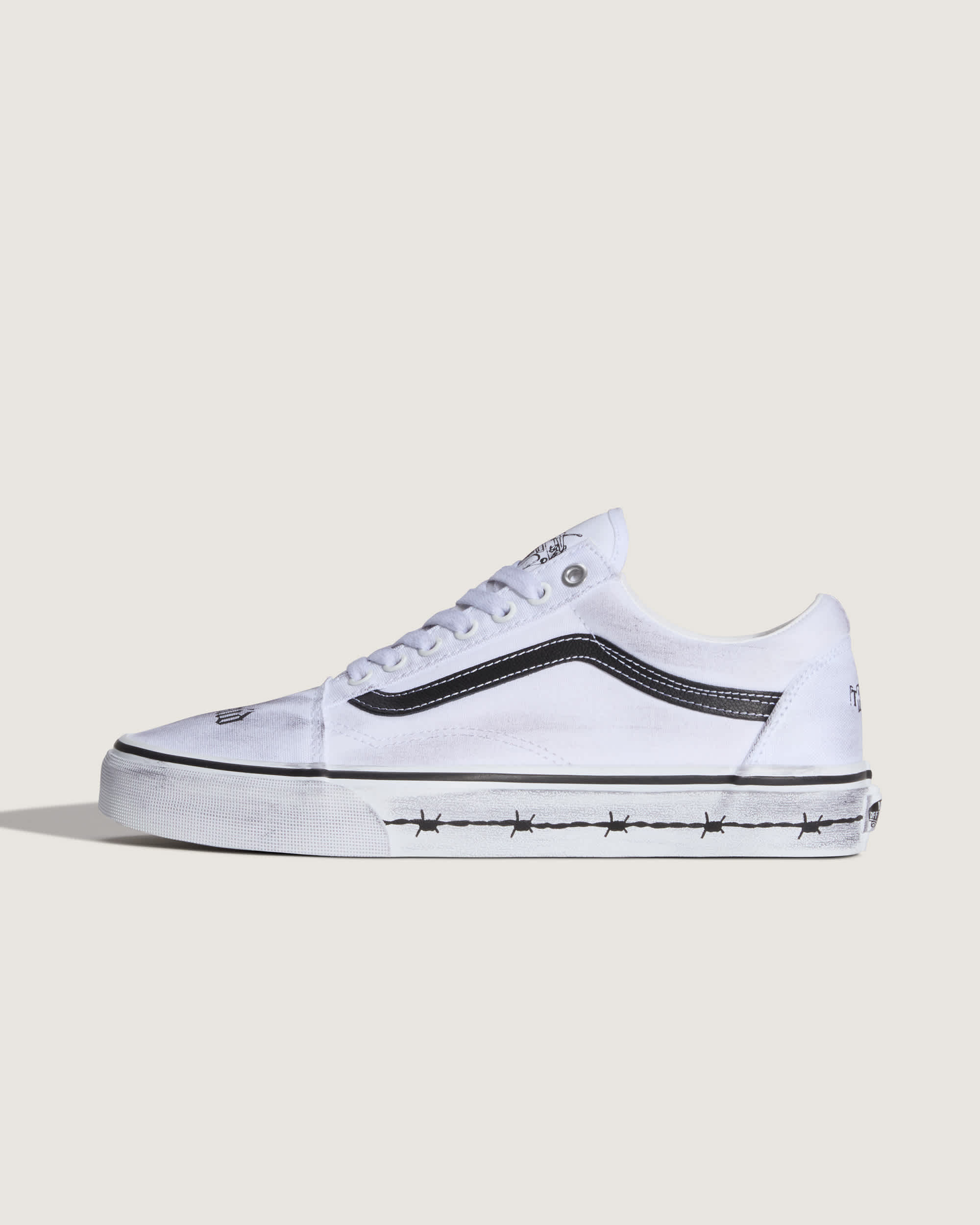 Vans X Travis Barker Scarpe Old Skool VANS Bianco HERO