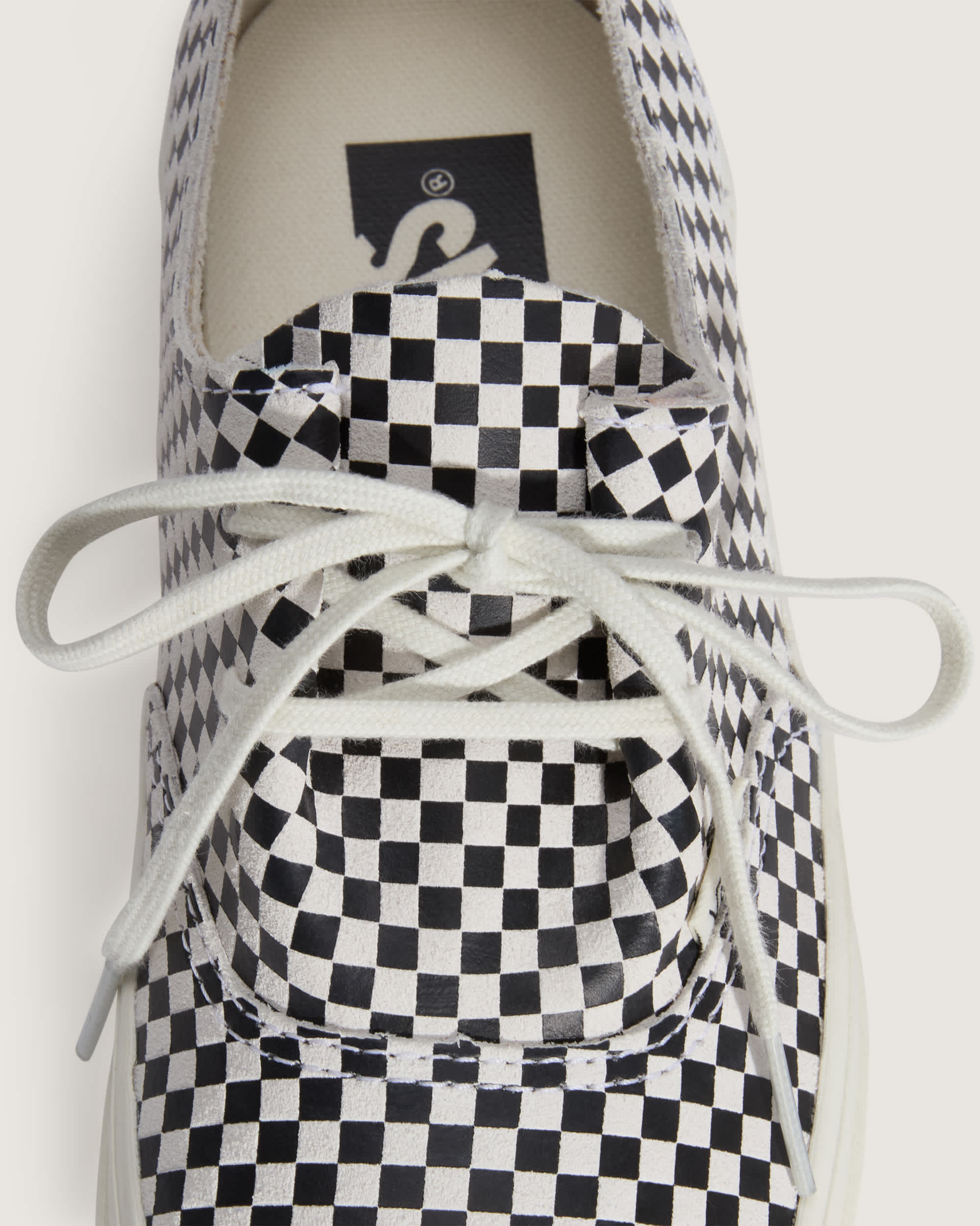 Chaussures Premium Authentic Ease Checkerboard VANS Noir ALT6