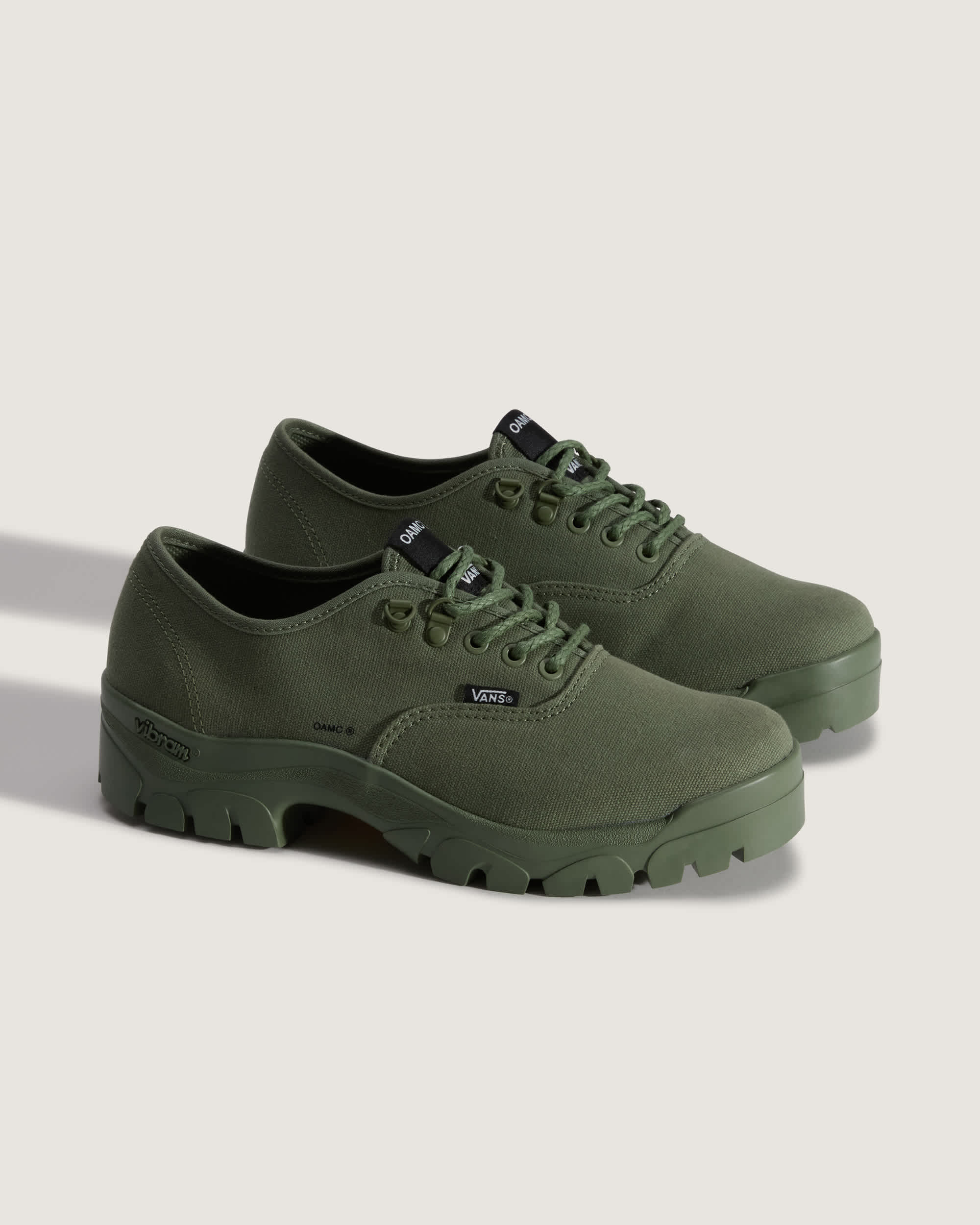 Chaussures OTW by Vans X OAMC Authentic Oxford VANS Vert ALT1