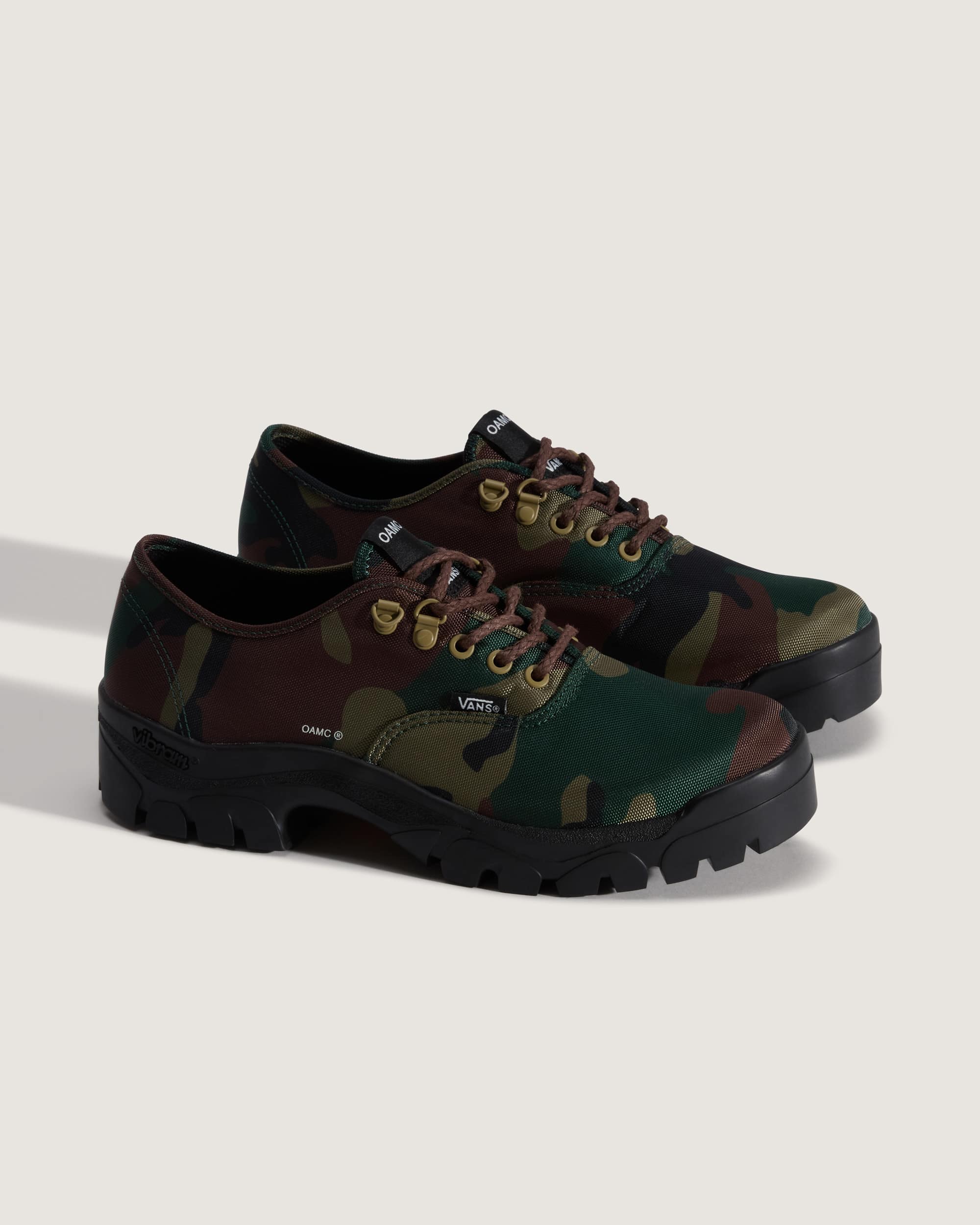 Chaussures OTW by Vans X OAMC Authentic Oxford VANS Vert ALT1