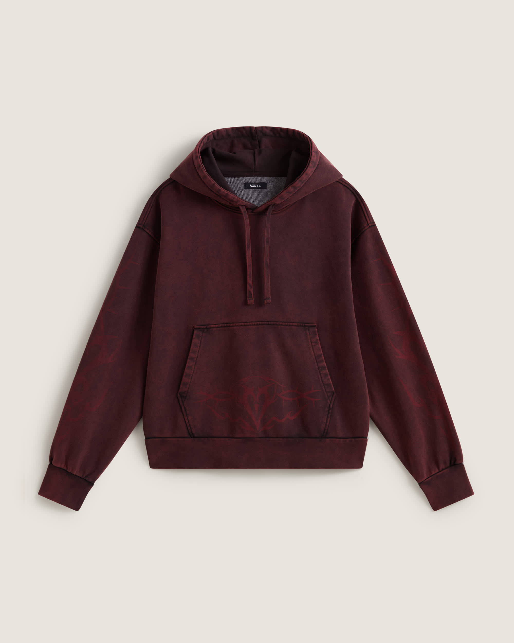 Dayana Tribal Flame Pullover Hoodie VANS Brown HERO