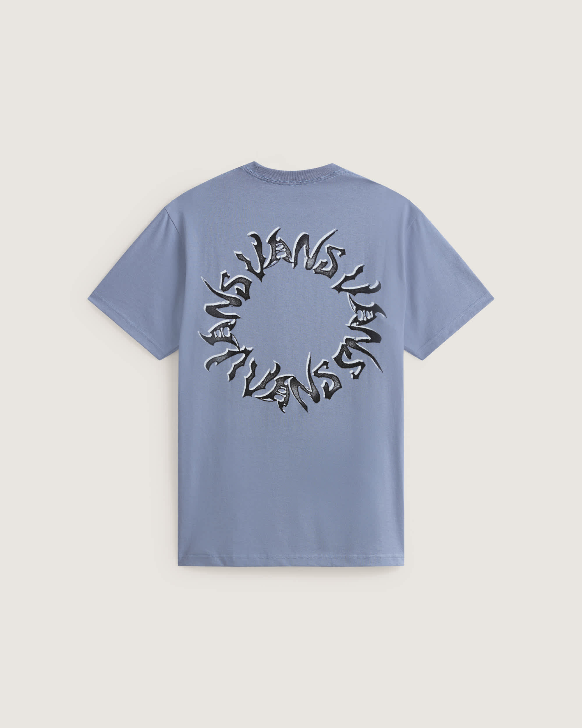 Tshirt Wild Circle VANS Bleu ALT1