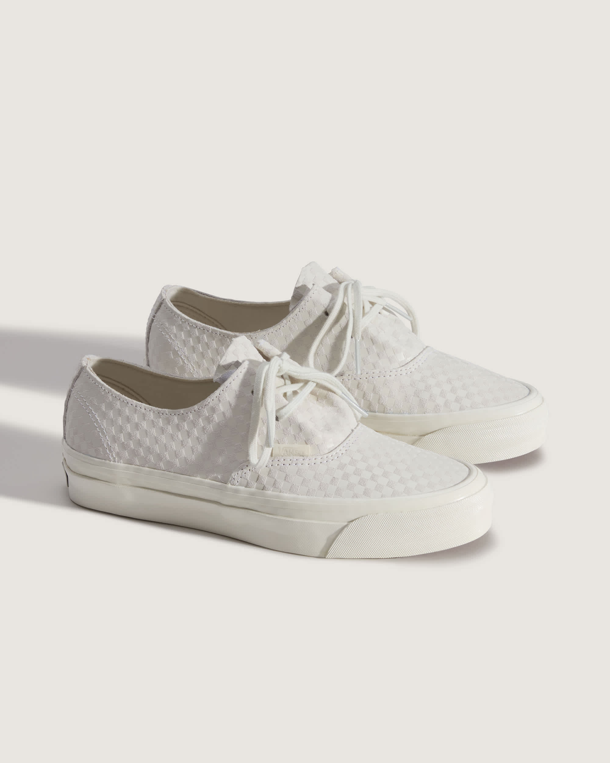 Scarpe Premium Authentic Ease Checkerboard VANS Beige ALT1