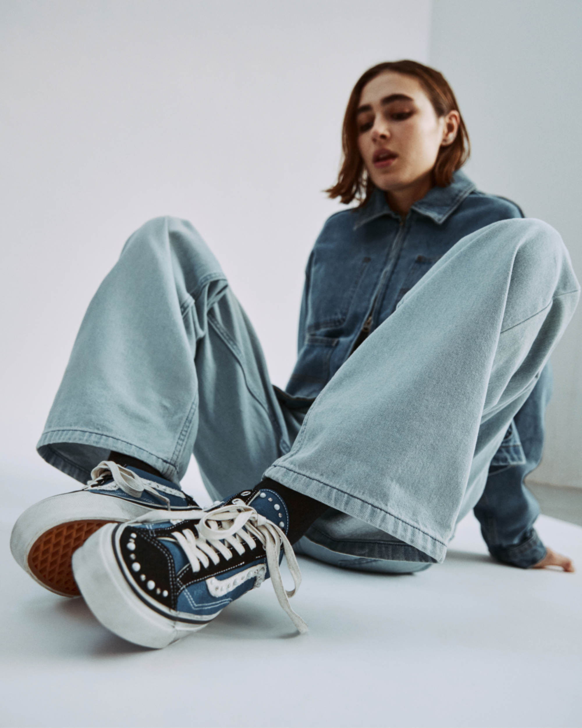 Scarpe Premium Old Skool VANS Nero ALT1