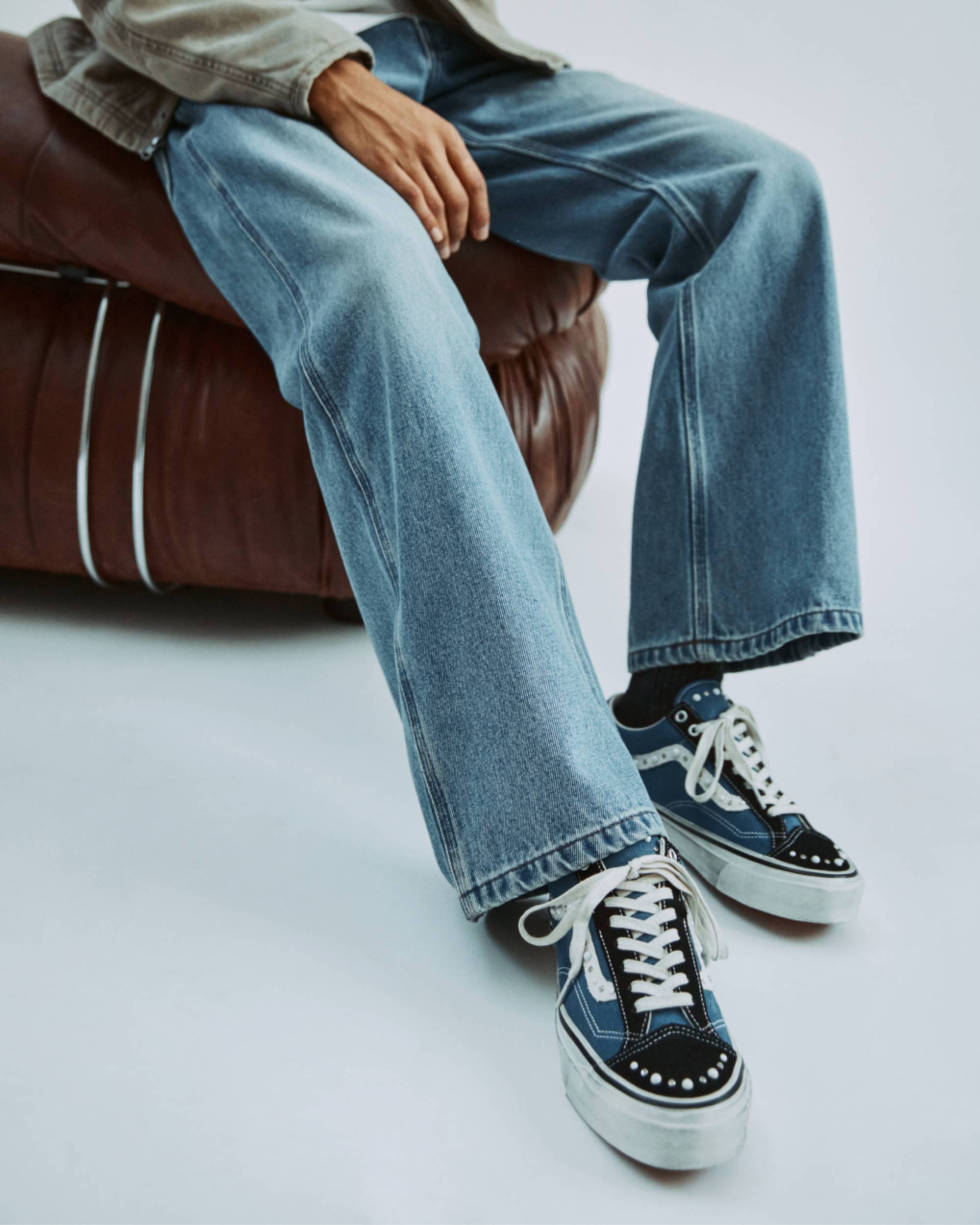 Scarpe Premium Old Skool VANS Nero ALT2