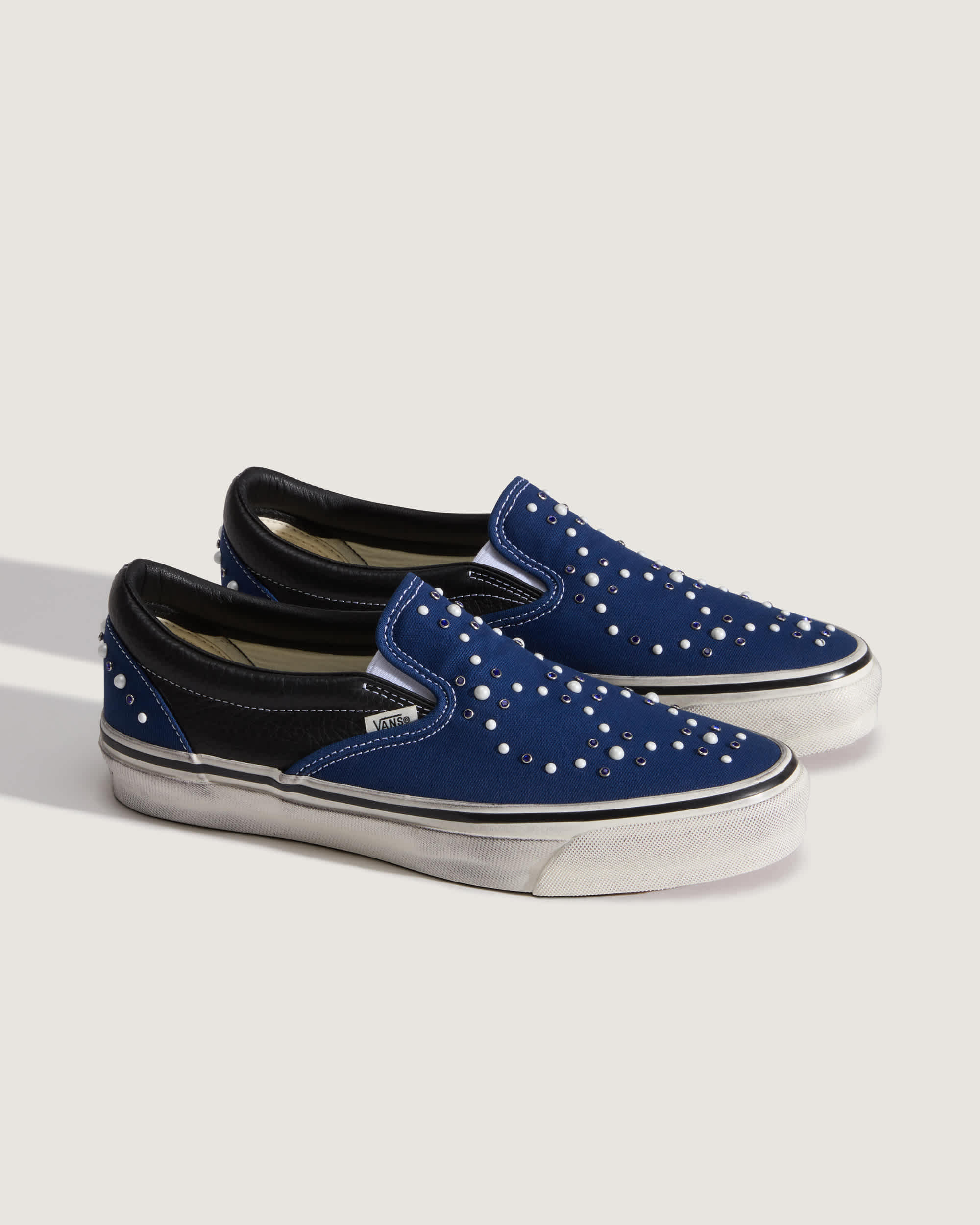 Scarpe Premium Classic SlipOn VANS Blu ALT3