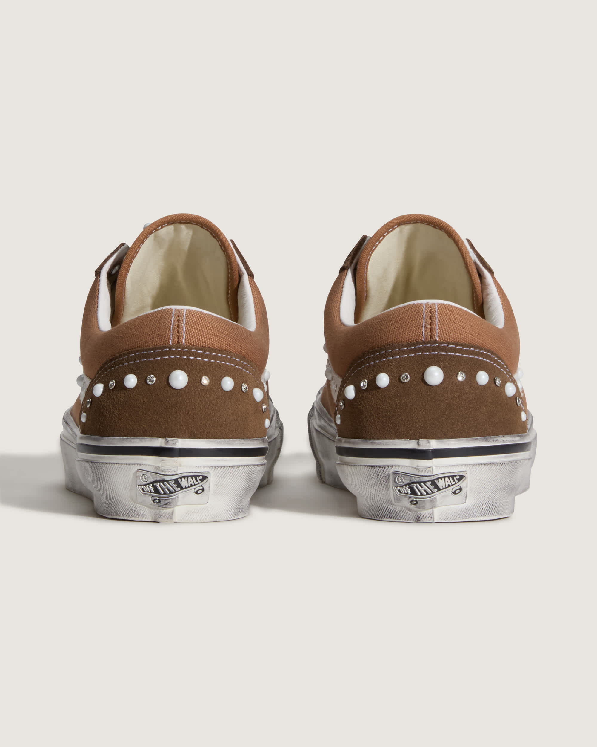 Scarpe Premium Old Skool VANS Marrone ALT4