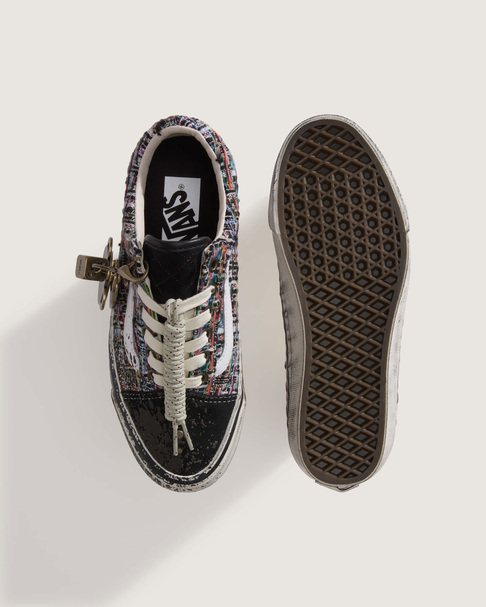 Scarpe Premium Old Skool VANS Nero ALT4