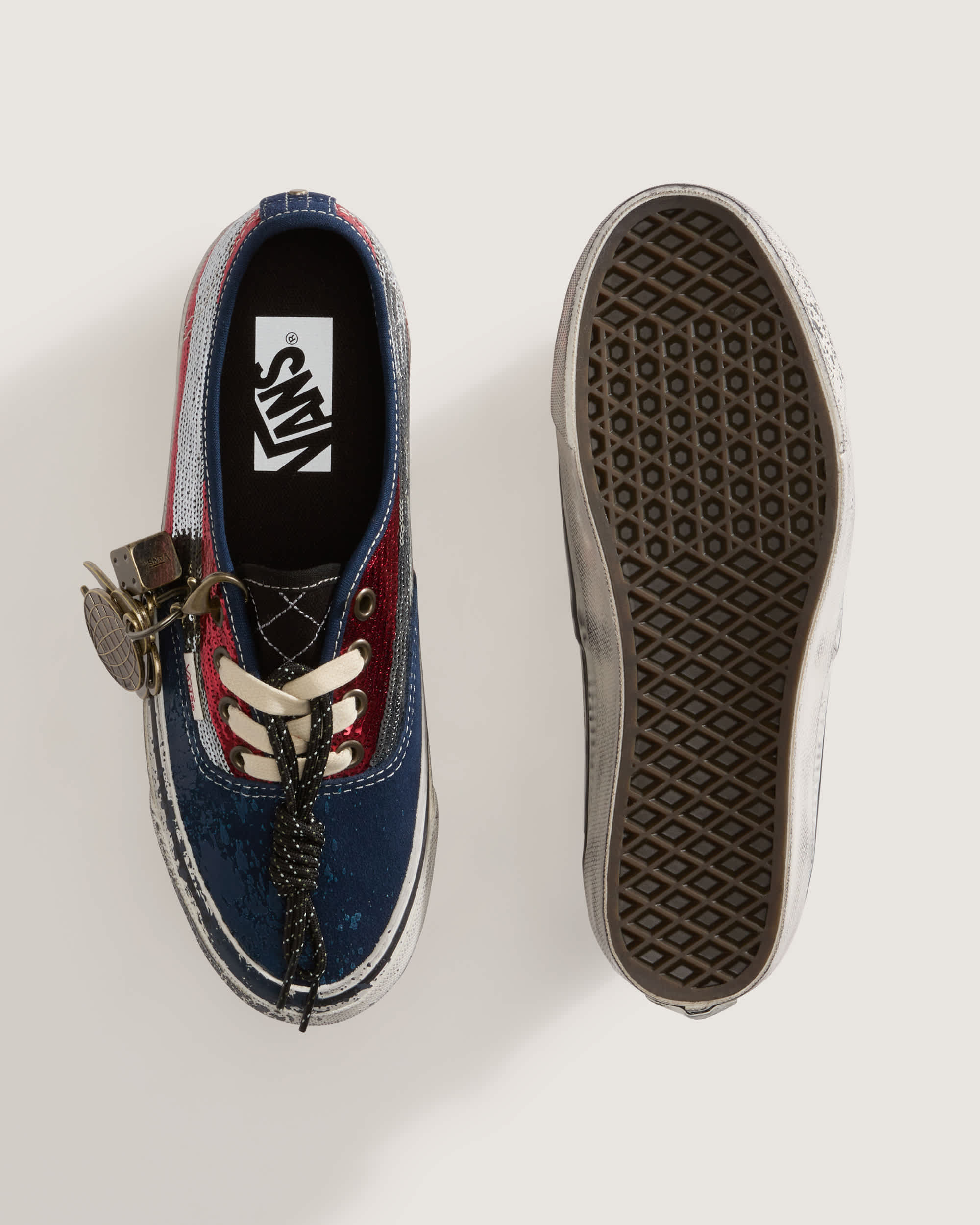 Chaussures Premium Authentic VANS Rouge ALT4