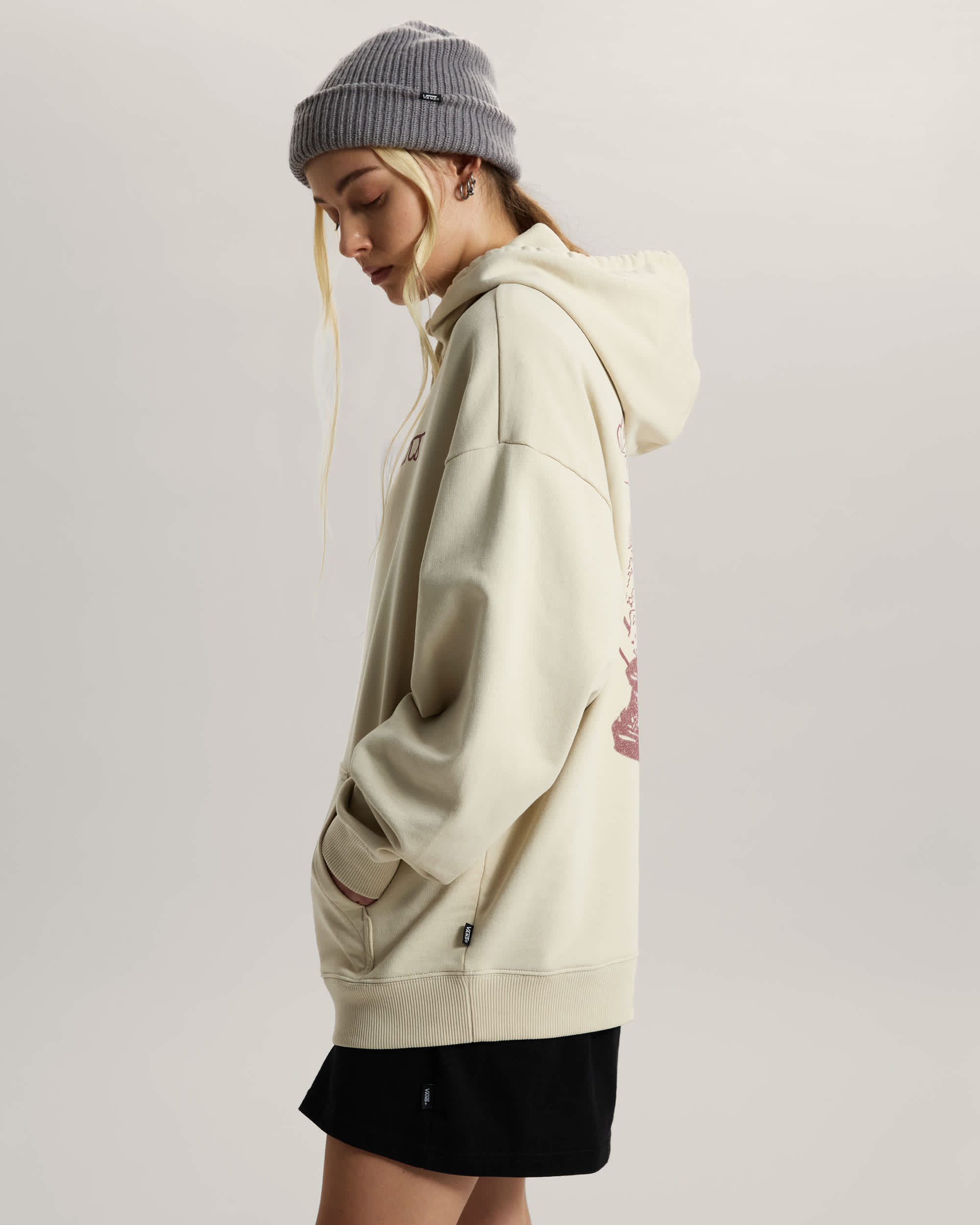Crystal Dream Hoodie VANS Beige ALT4