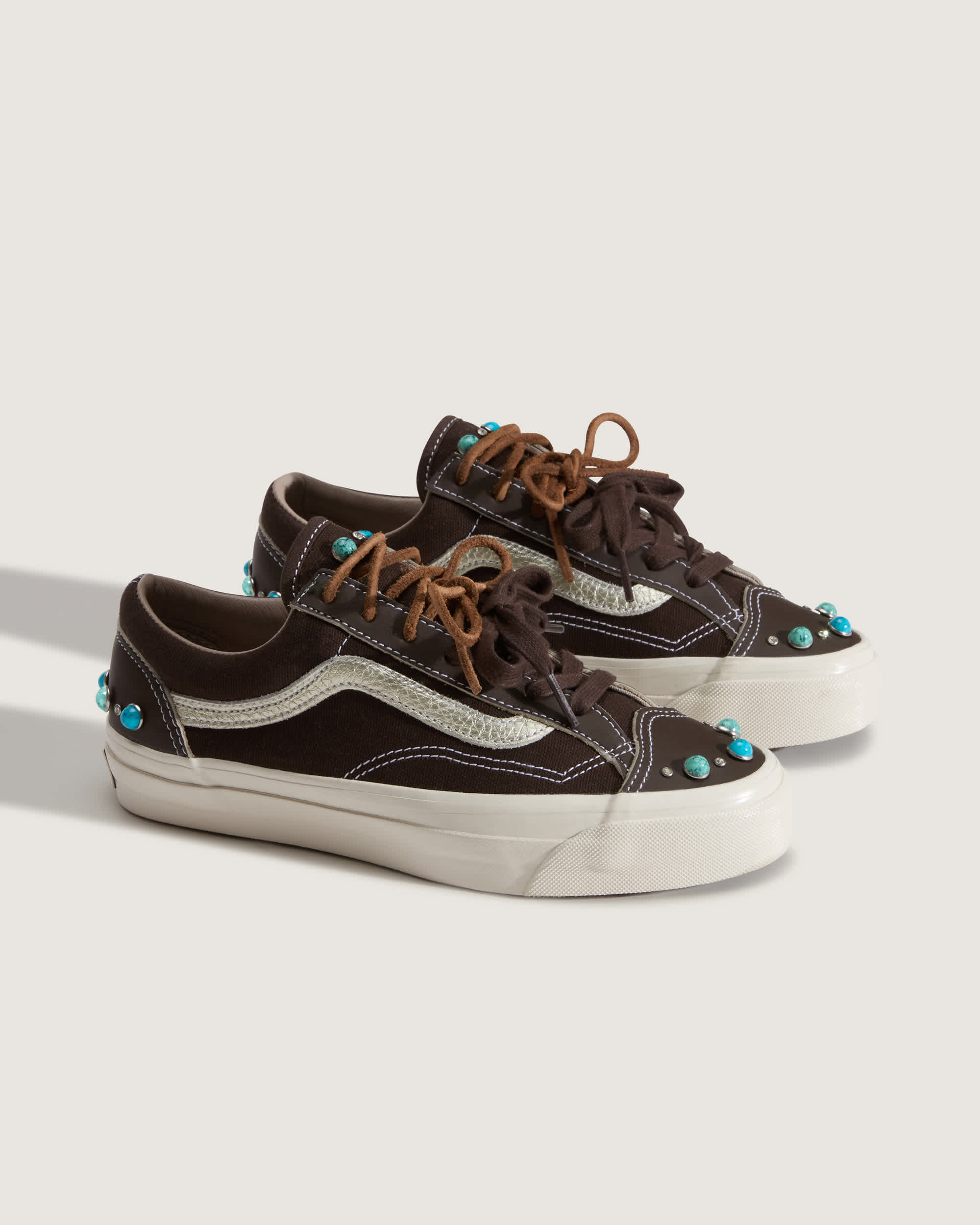 Premium Old Skool Shoes VANS Brown ALT3