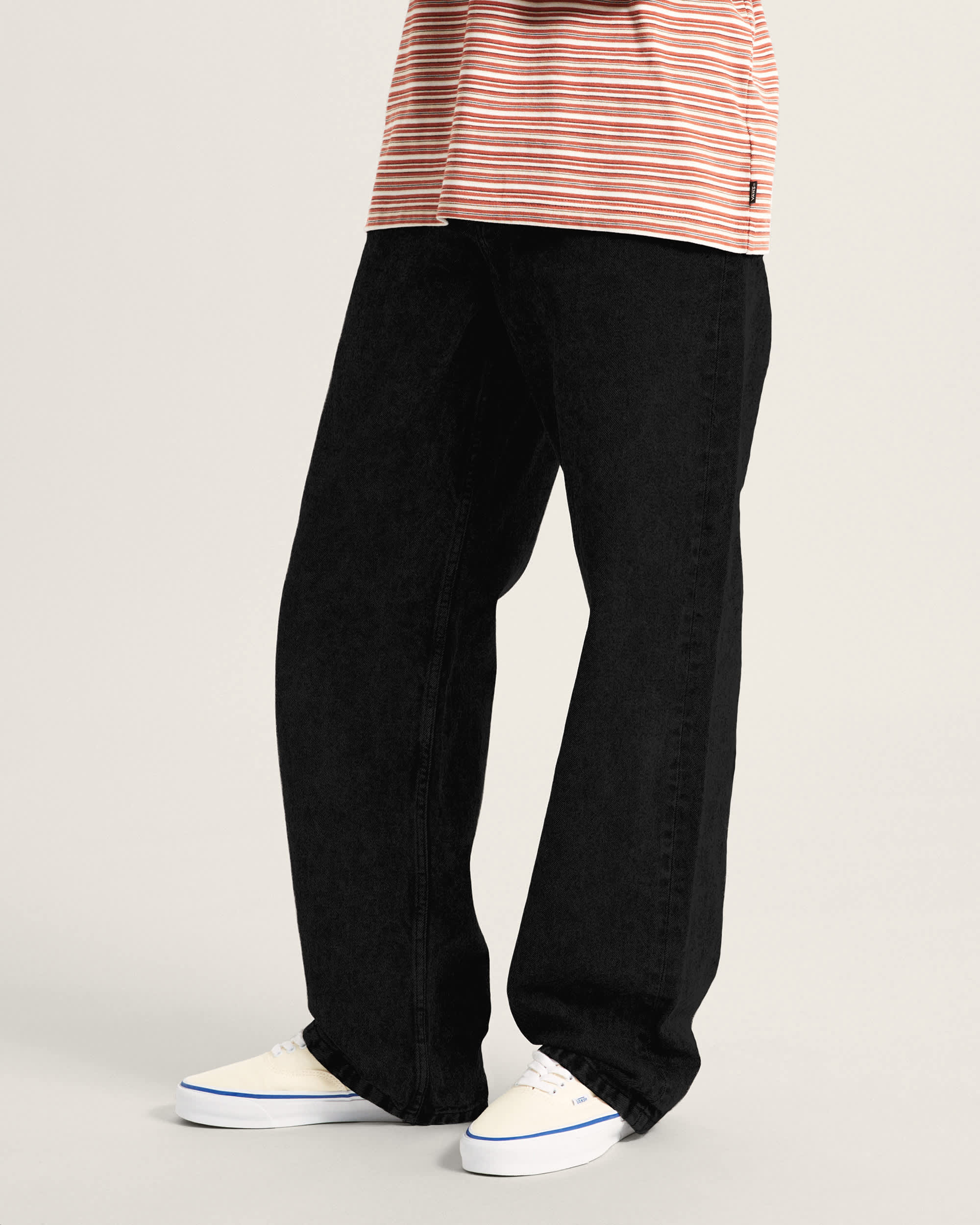 Check5 Loose Denim Trousers VANS Black ALT2