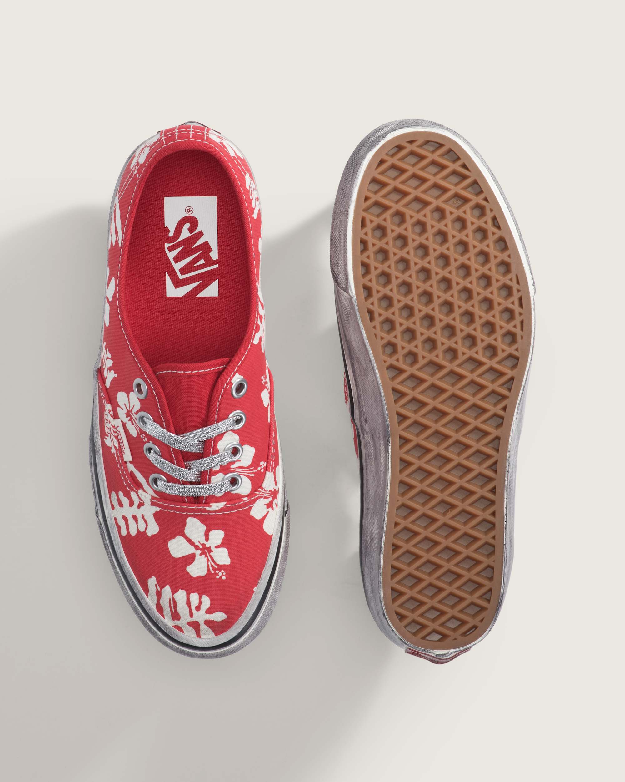 Premium Authentic Shoes VANS Red ALT3