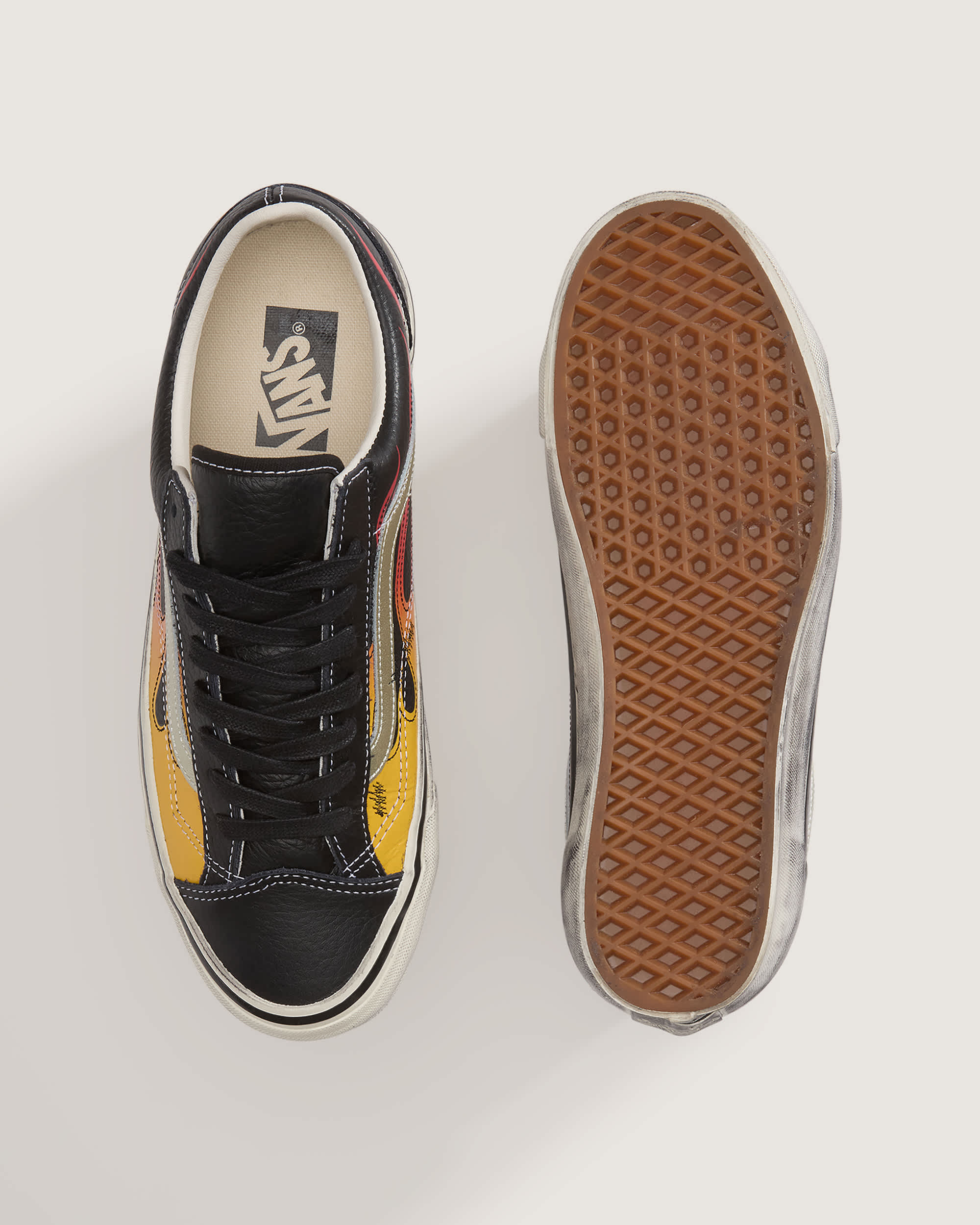 Buty Flames Premium Old Skool 37 VANS Czarny ALT4