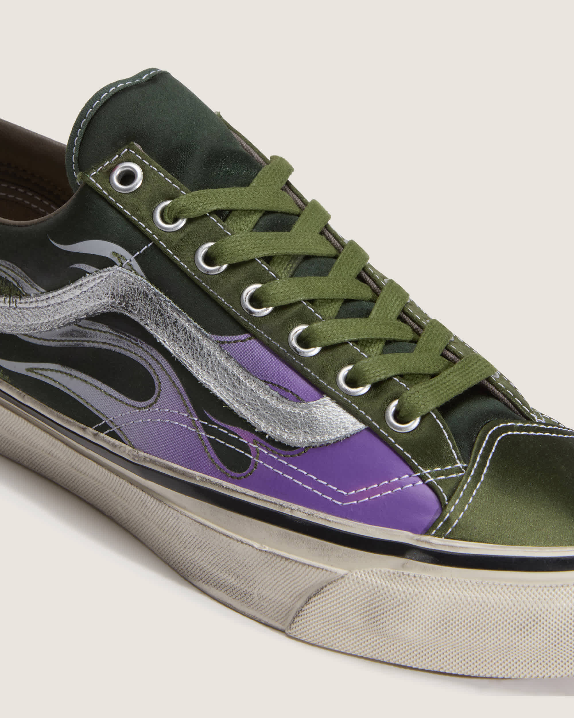 Buty Flames Premium Old Skool 38 VANS Zielony ALT6