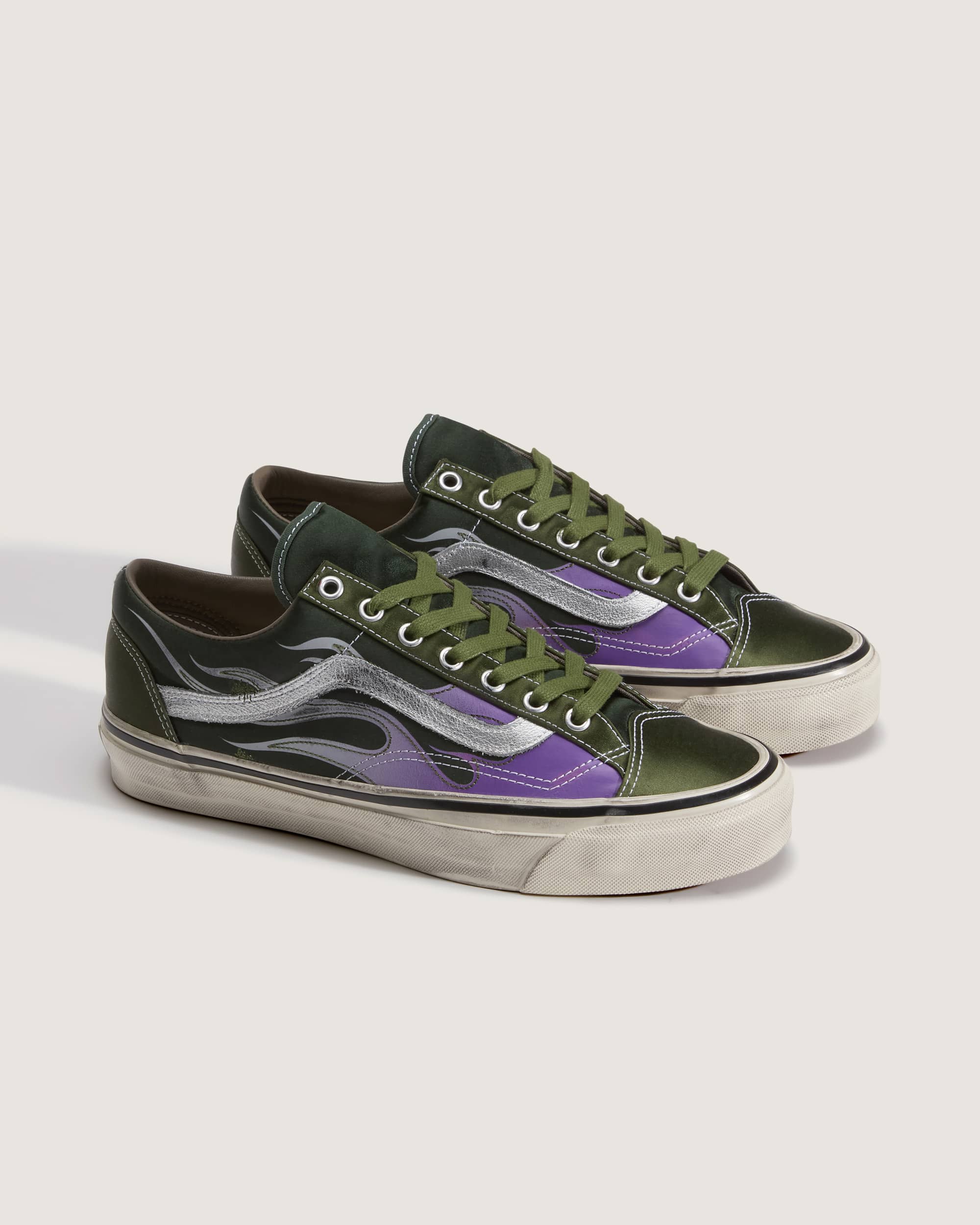 Buty Flames Premium Old Skool 38 VANS Zielony ALT3