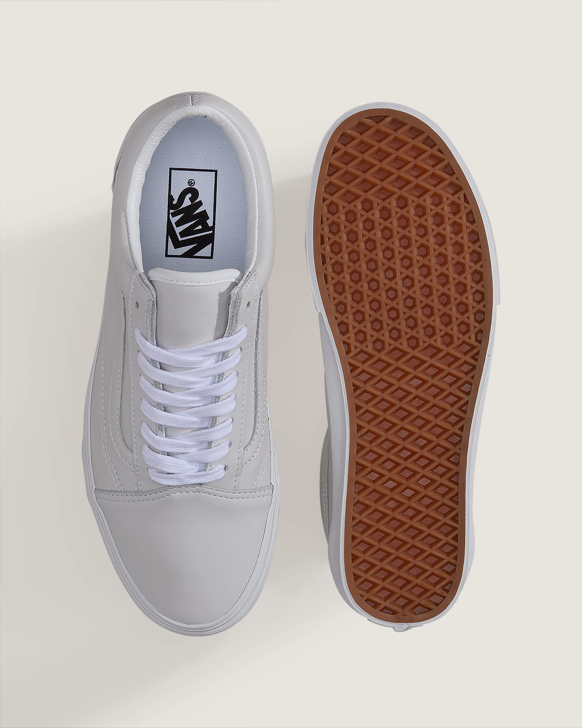 Chaussures Old Skool VANS Blanc ALT2