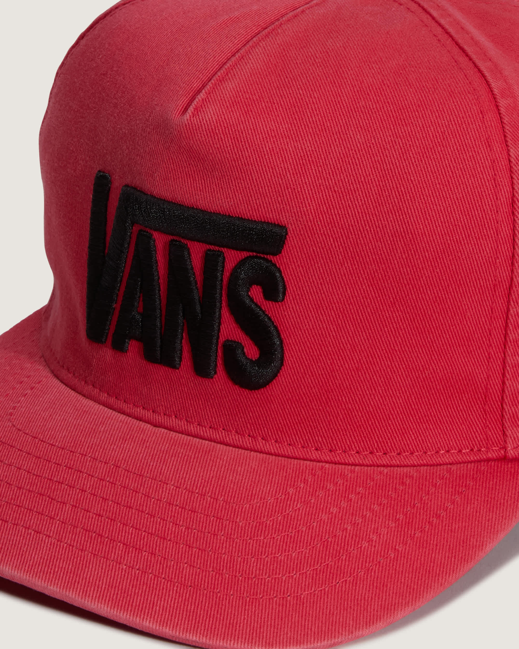 Gorra con cierre ajustable trasero Stretch Logo VANS Rosa ALT2