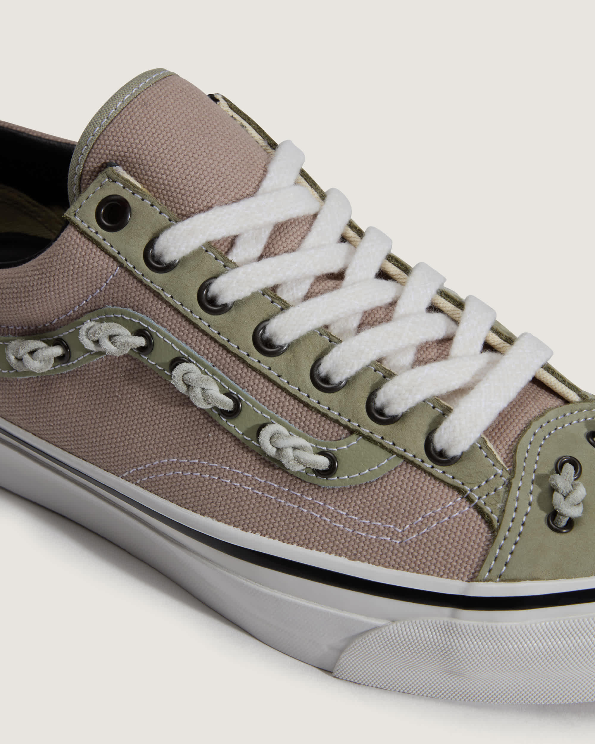Zapatillas OTW Old Skool 36 Knot Vibram VANS VerdeRosa ALT6