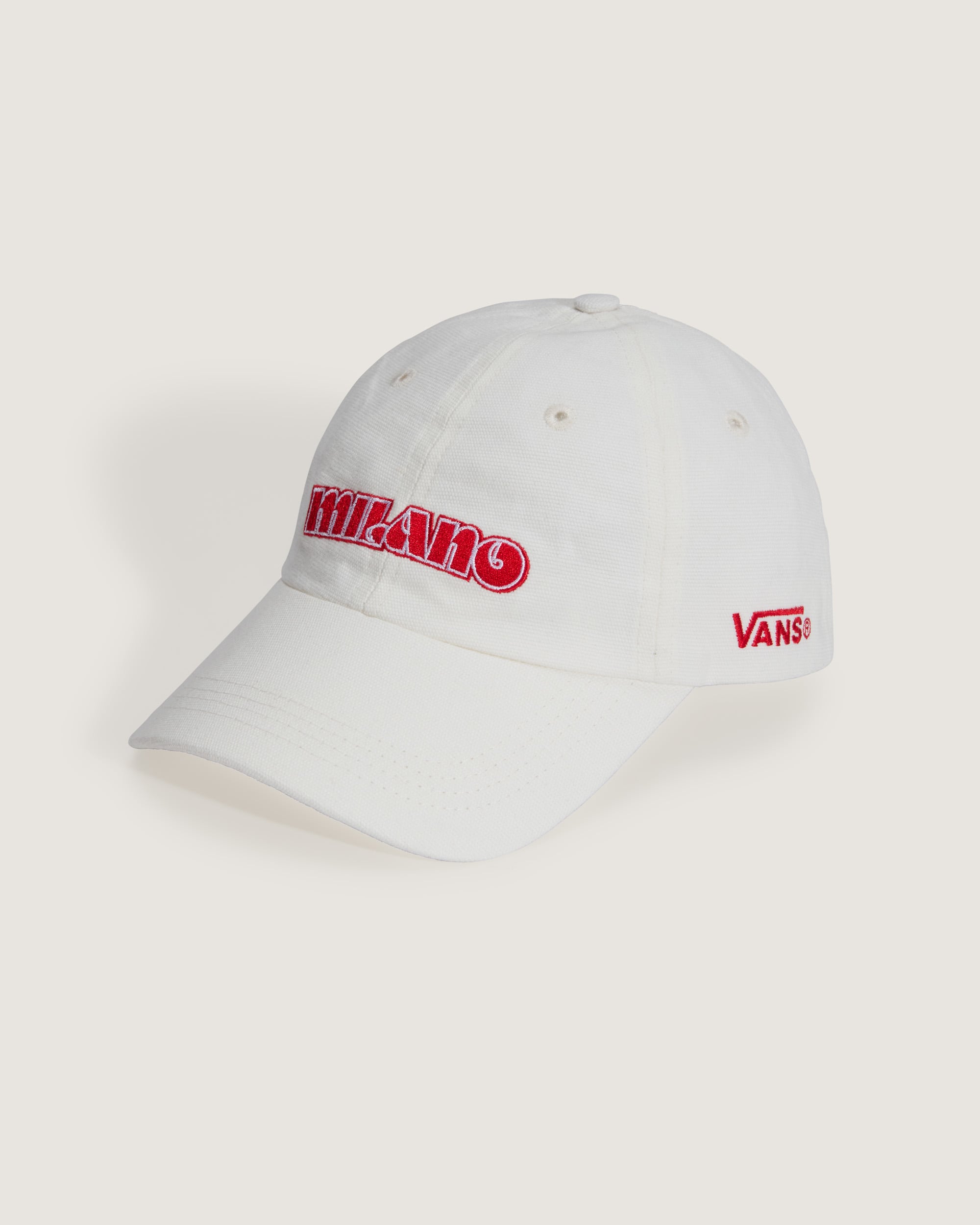 Cappellino Jockey Milano Half Box Curved Bill VANS Bianco HERO