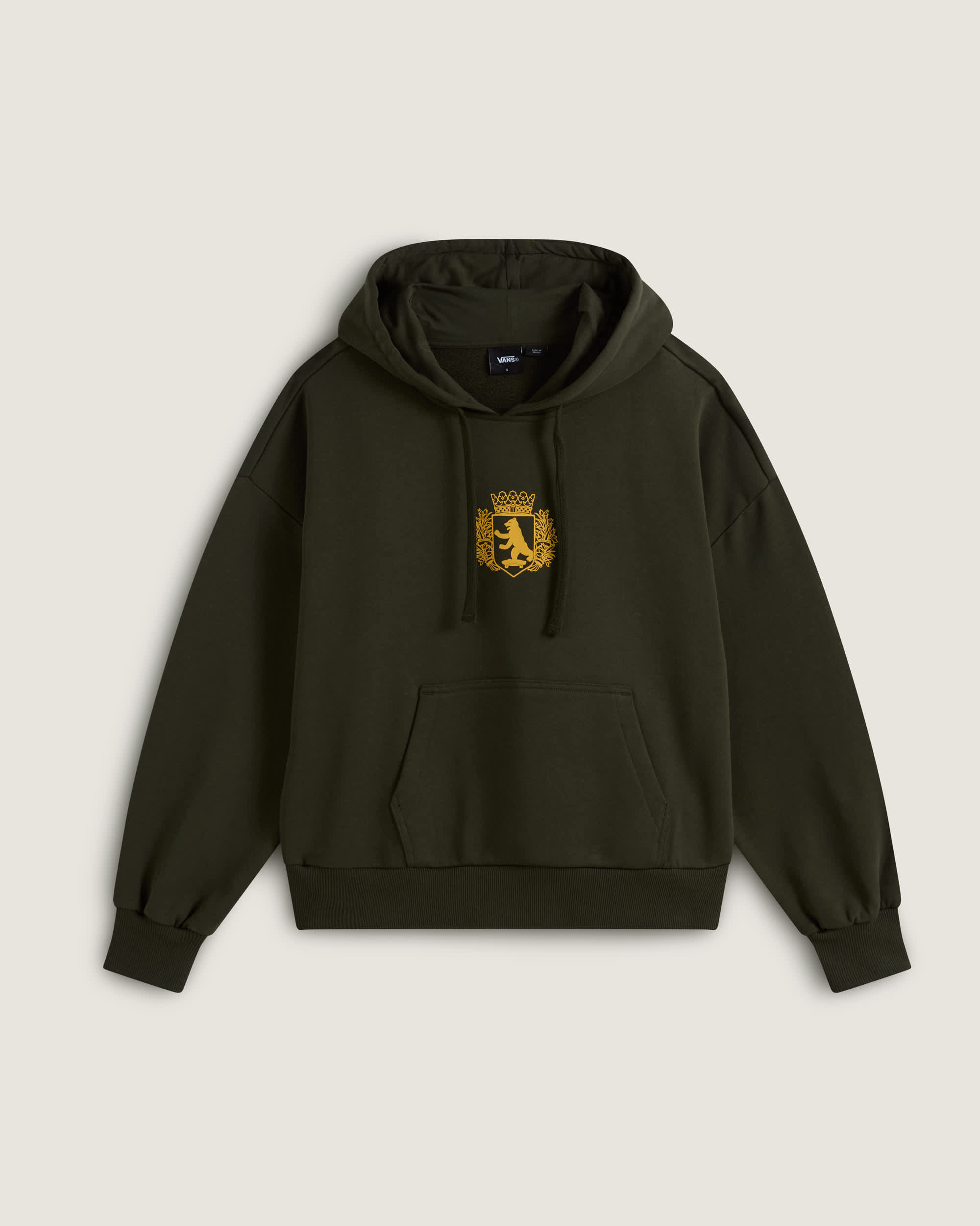 Berlin Crest Retro Pullover Hoodie VANS Groen HERO