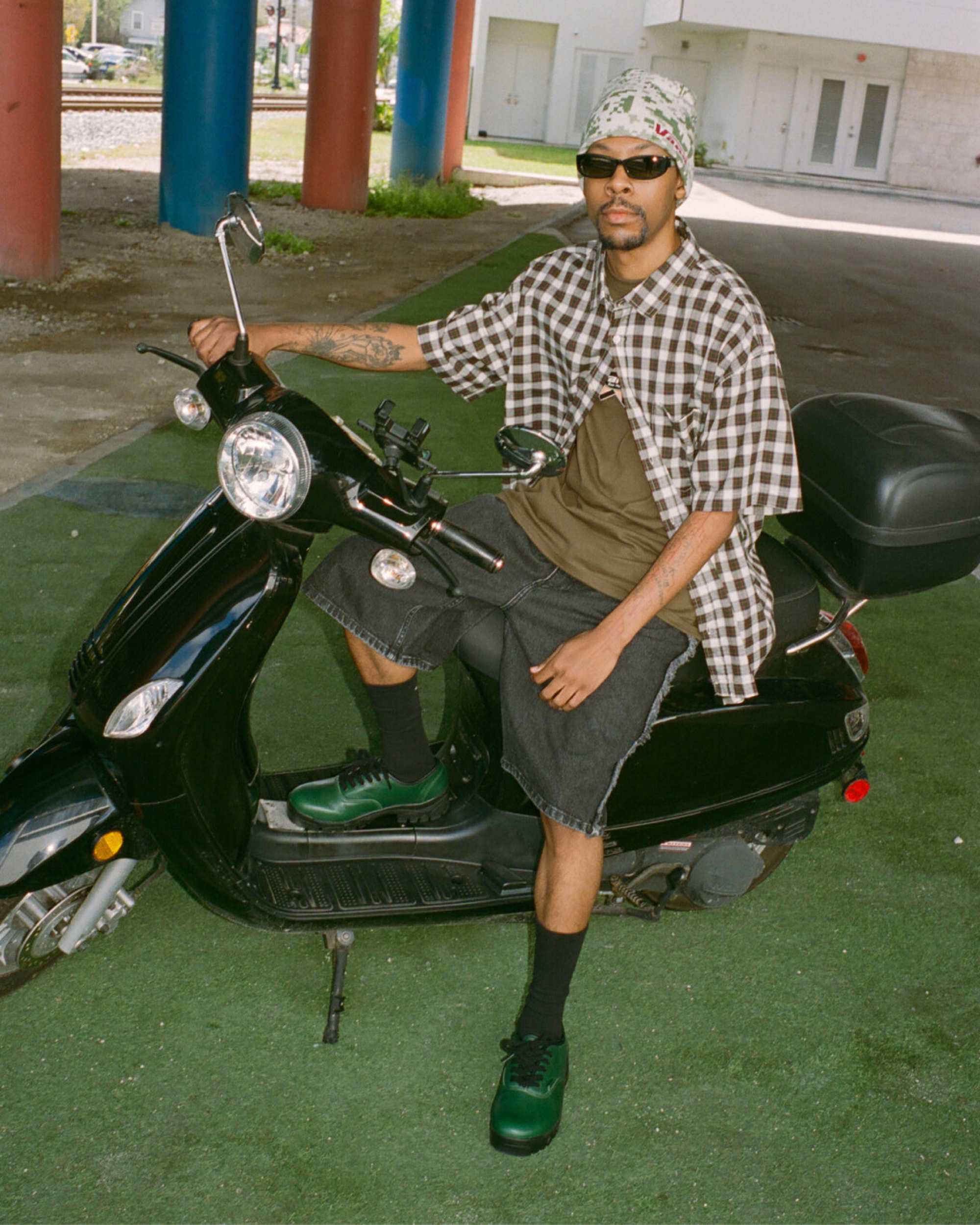 OTW Authentic Oxford VANS Verde ALT1