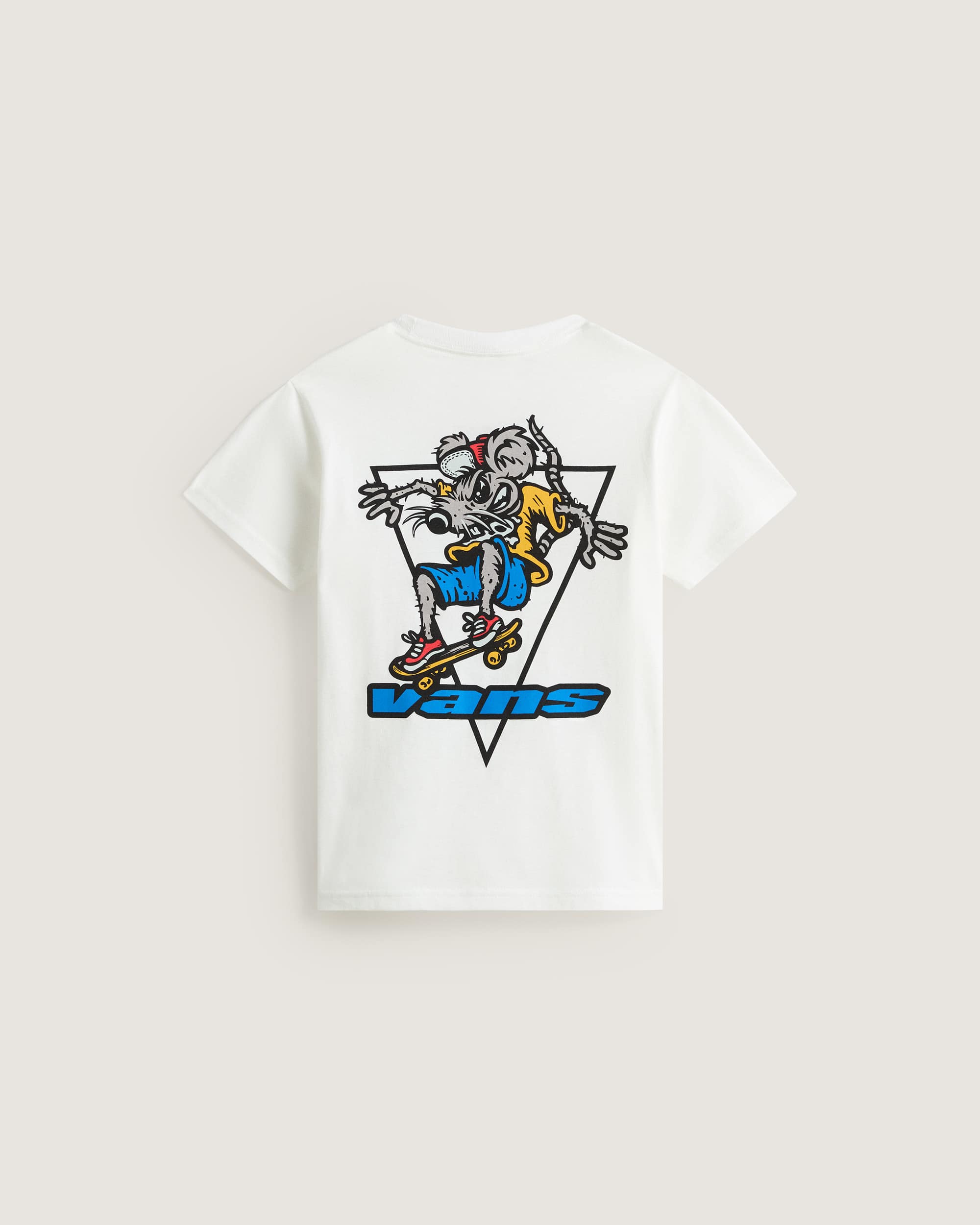 Little Kids Rad Rat TShirt VANS White ALT1