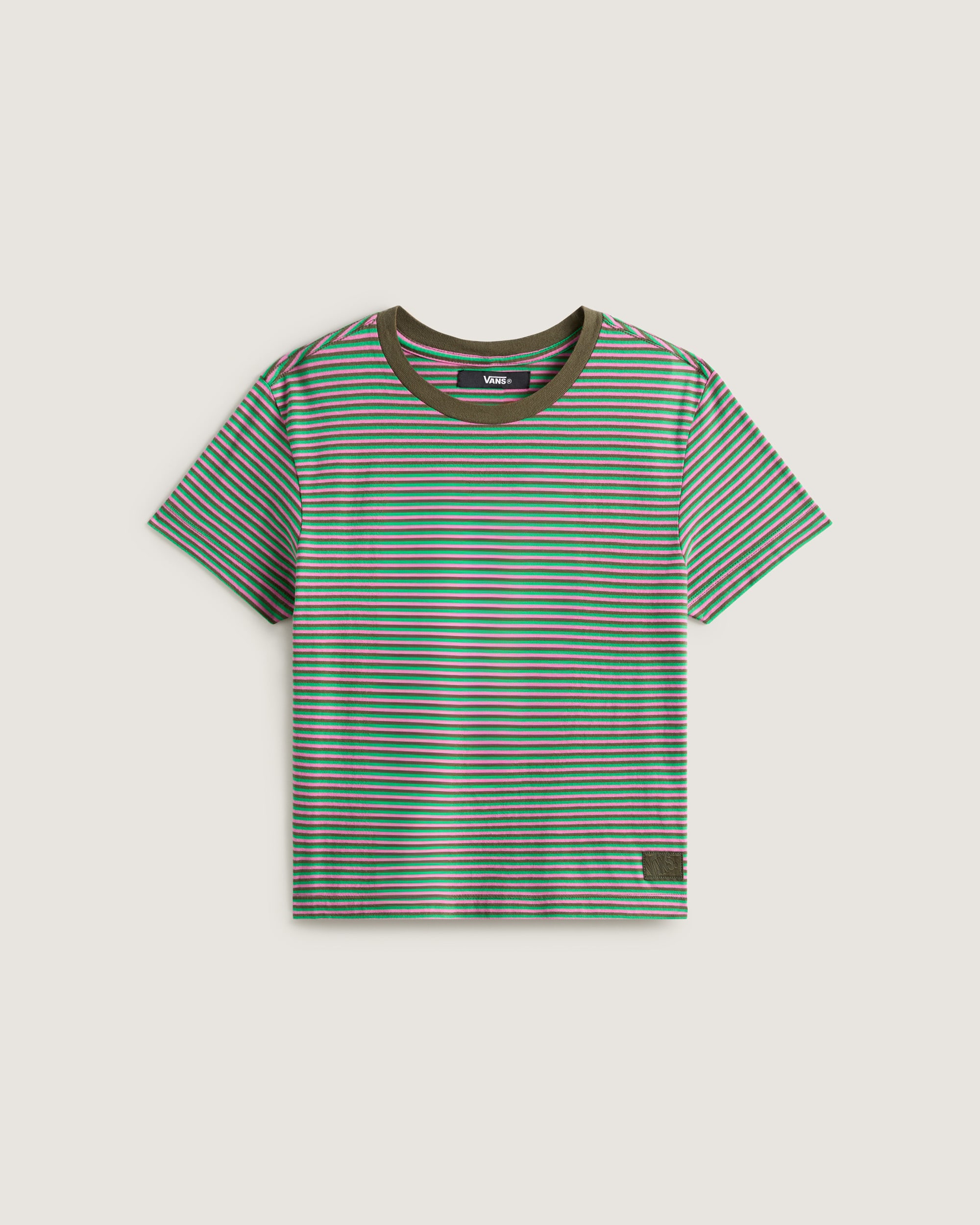 Tshirt Salton Stripe VANS Verde HERO