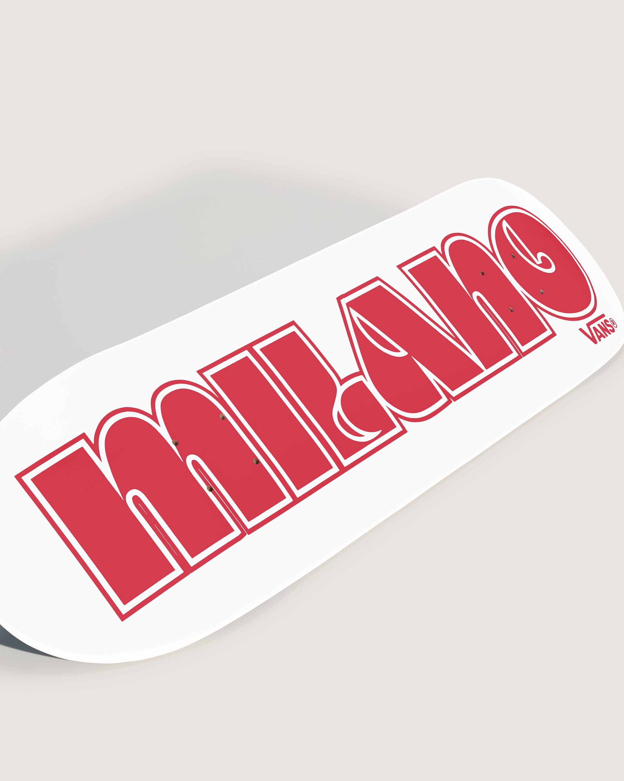 MILANO SKATE DECK VANS Bianco alt1