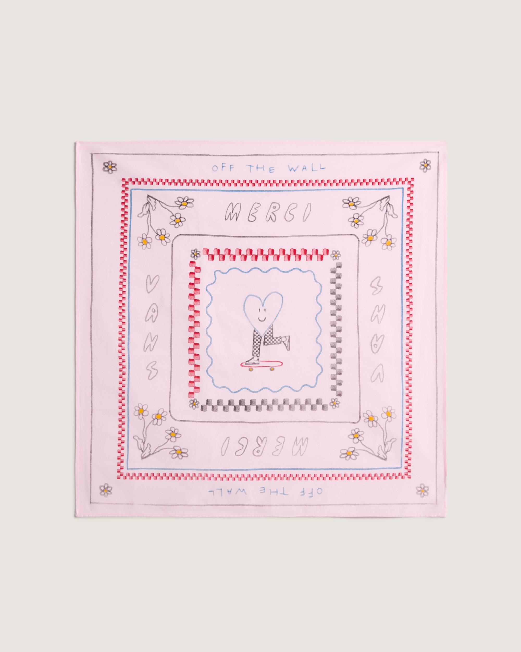 Bandana lgance en Dsordre Merci x Vans VANS Rose HERO