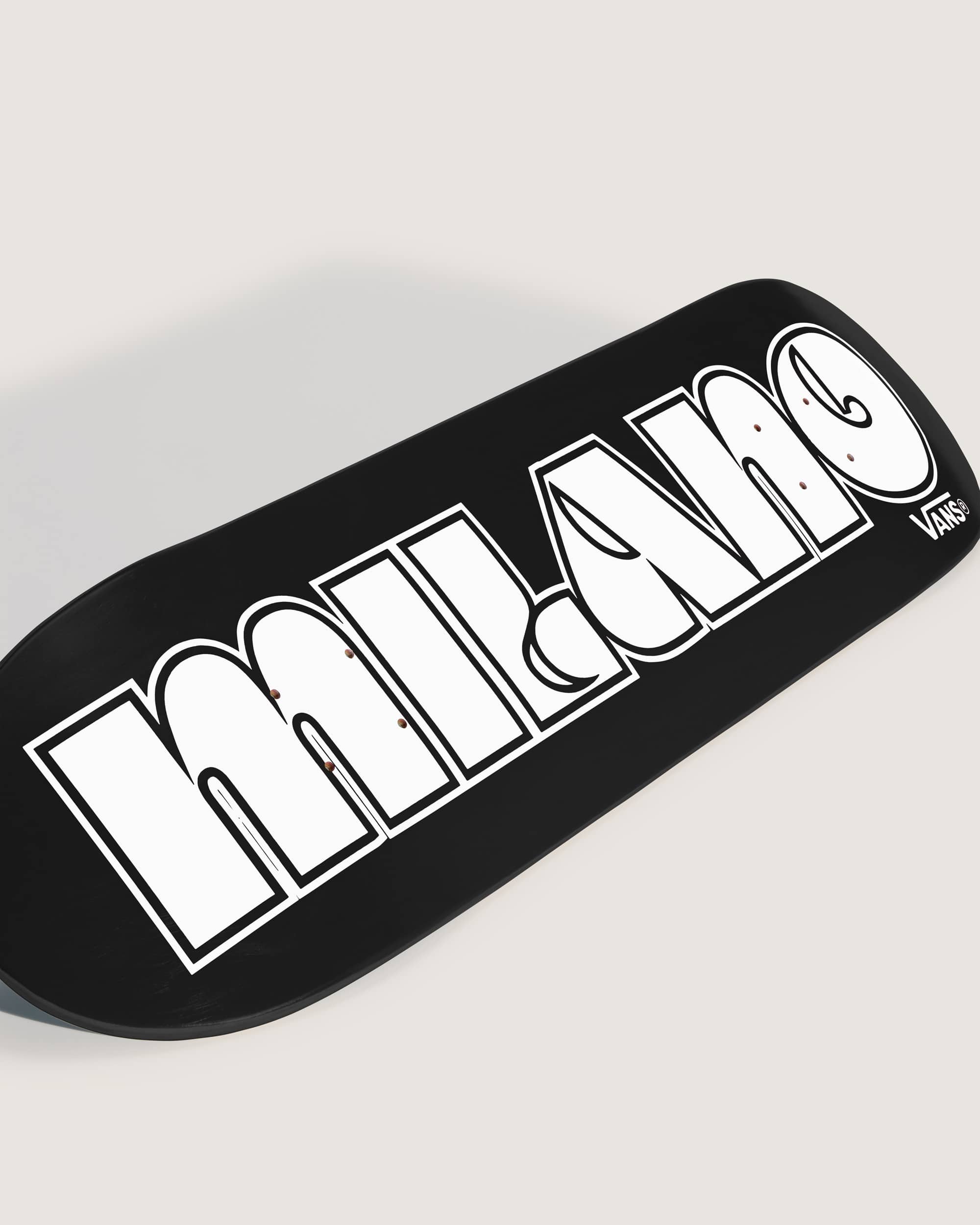 MILANO SKATE DECK VANS Nero alt1