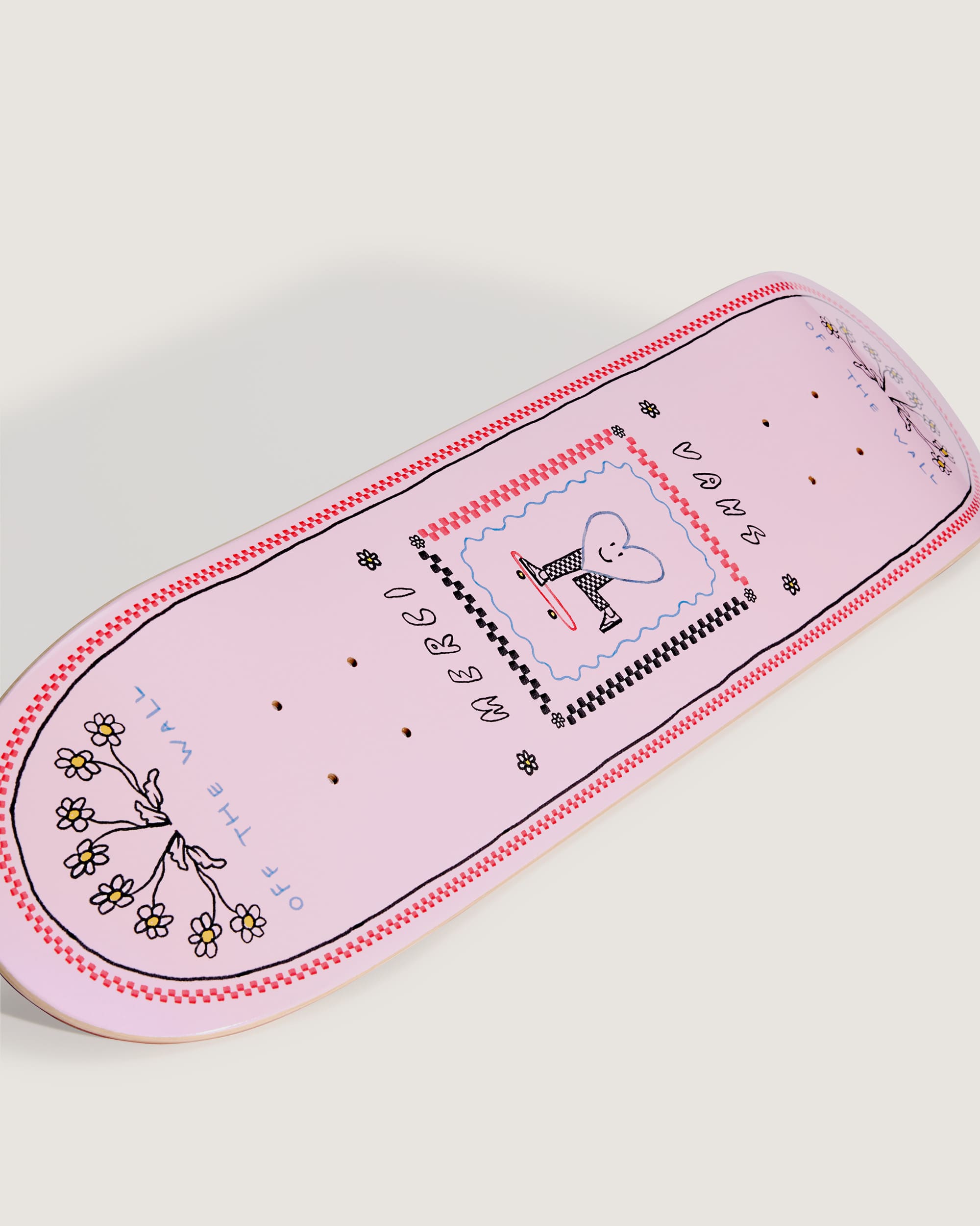 Planche de Skate Cur Merci x Vans VANS Rose ALT1