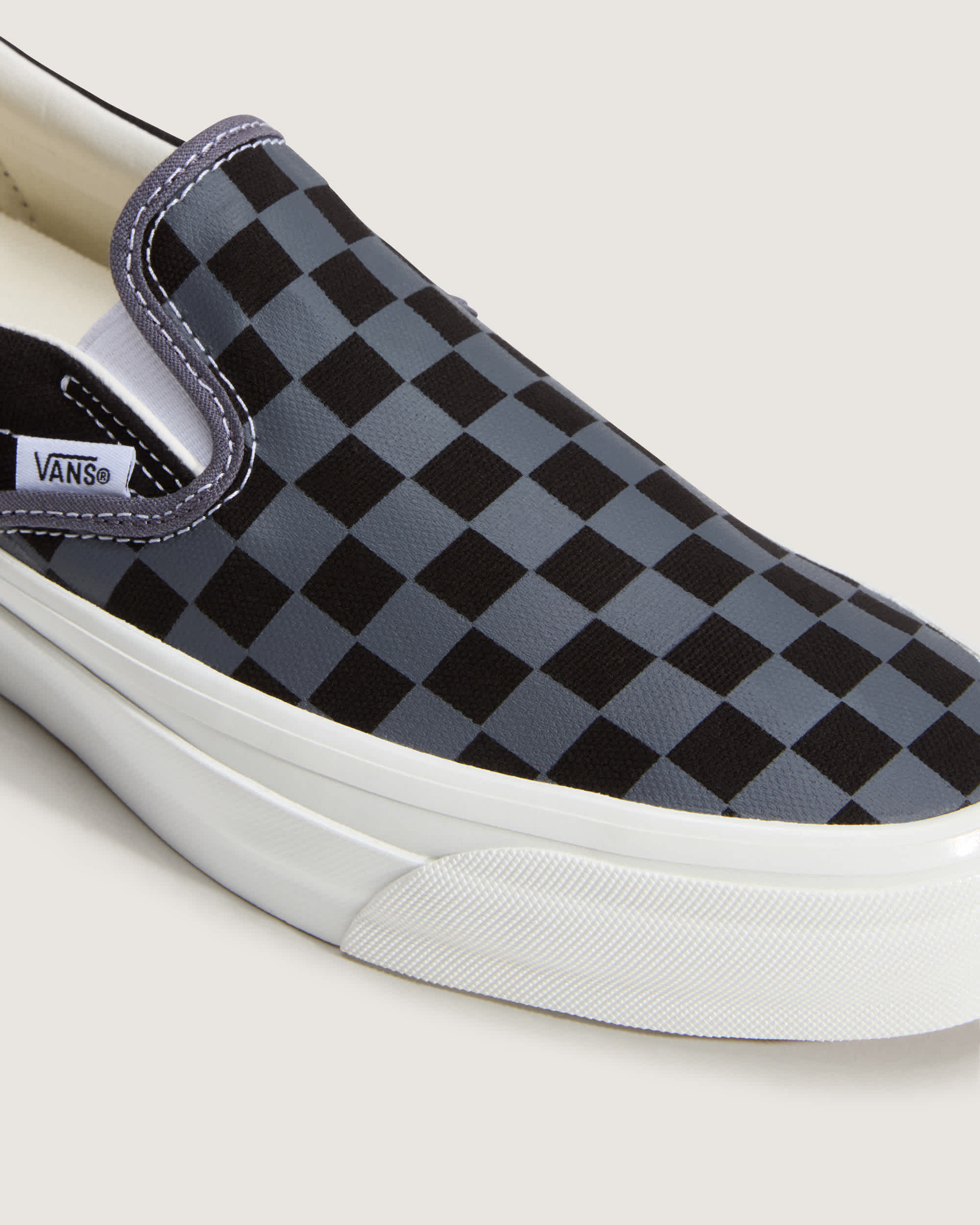 Premium Classic SlipOn 98 CHECKERBOARD Steel Shadow VANS Grau ALT6