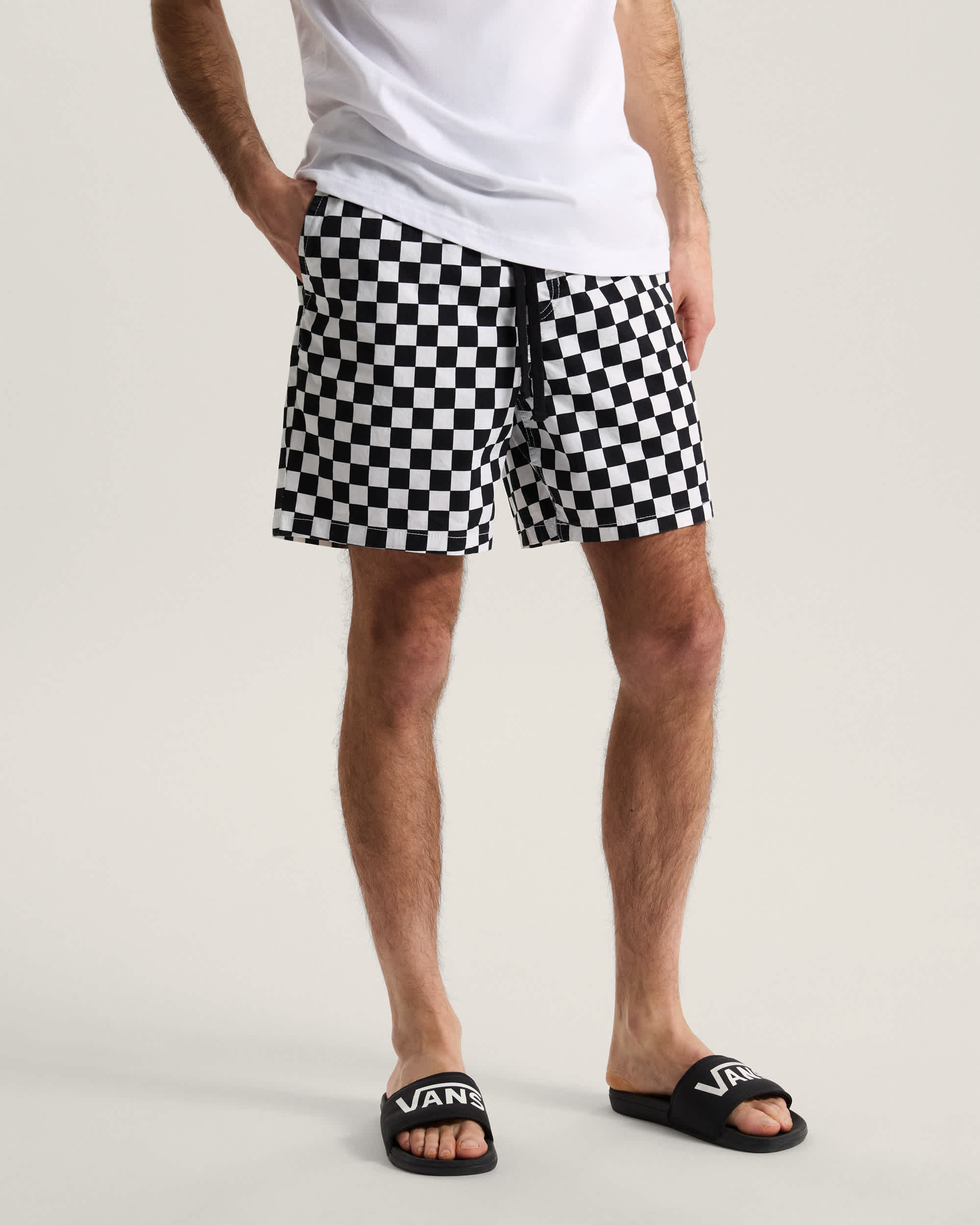 Range Relaxed Elastic Shorts VANS BlackWhite ALT2
