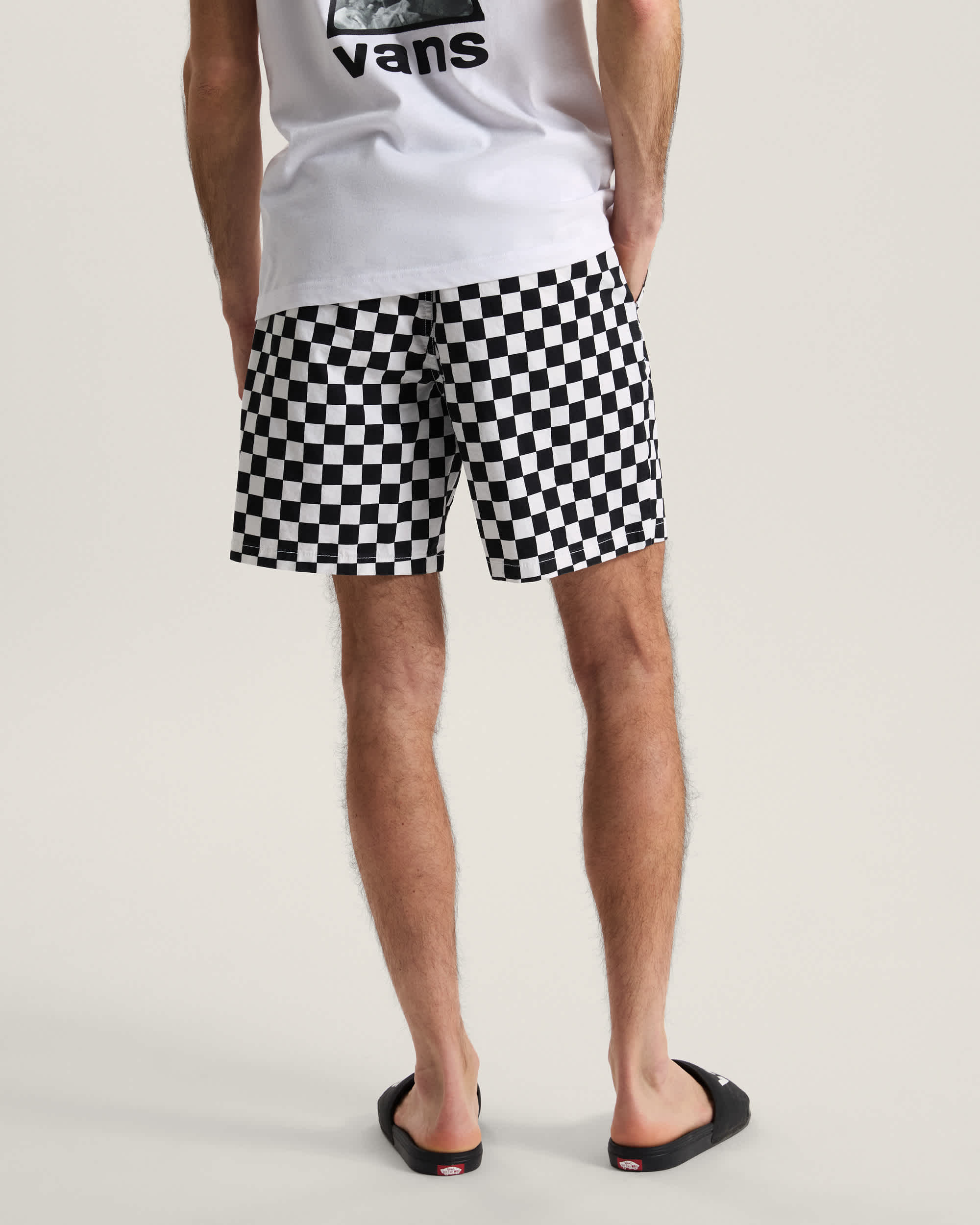 Range Relaxed Elastic Shorts VANS BlackWhite ALT3