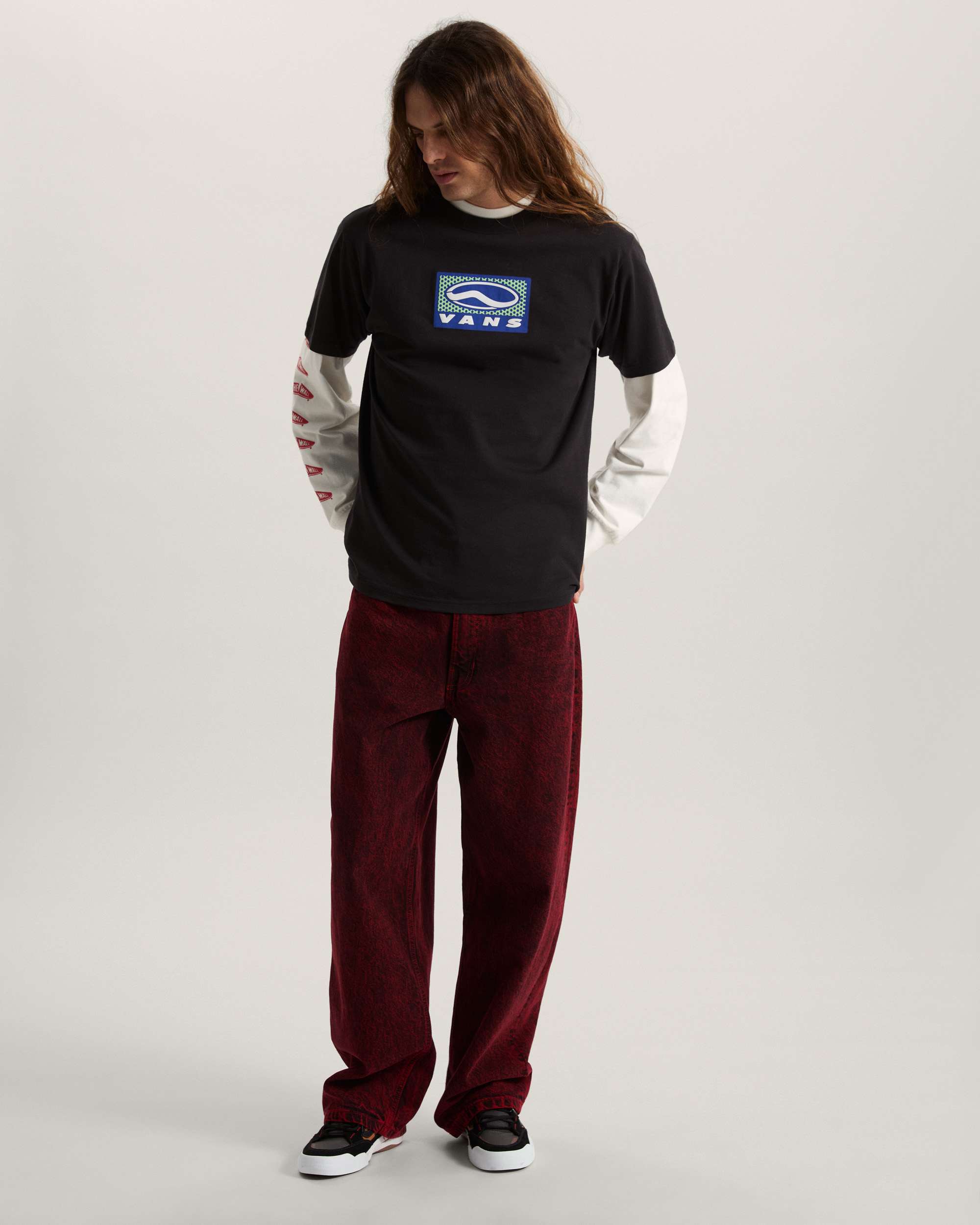 Tshirt SideStripe Sportswear VANS Noir ALT4