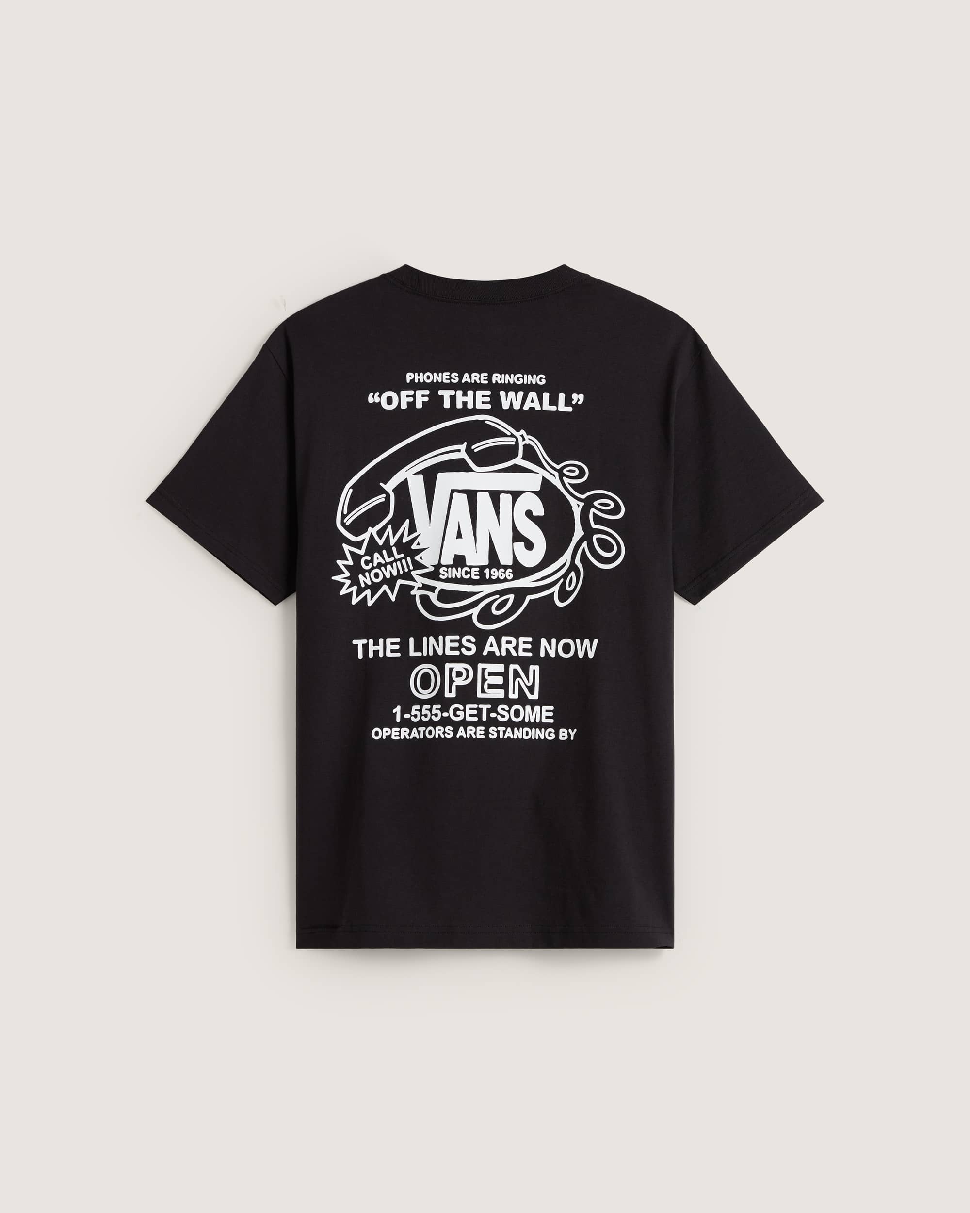 Hot Lines TShirt VANS Schwarz ALT1