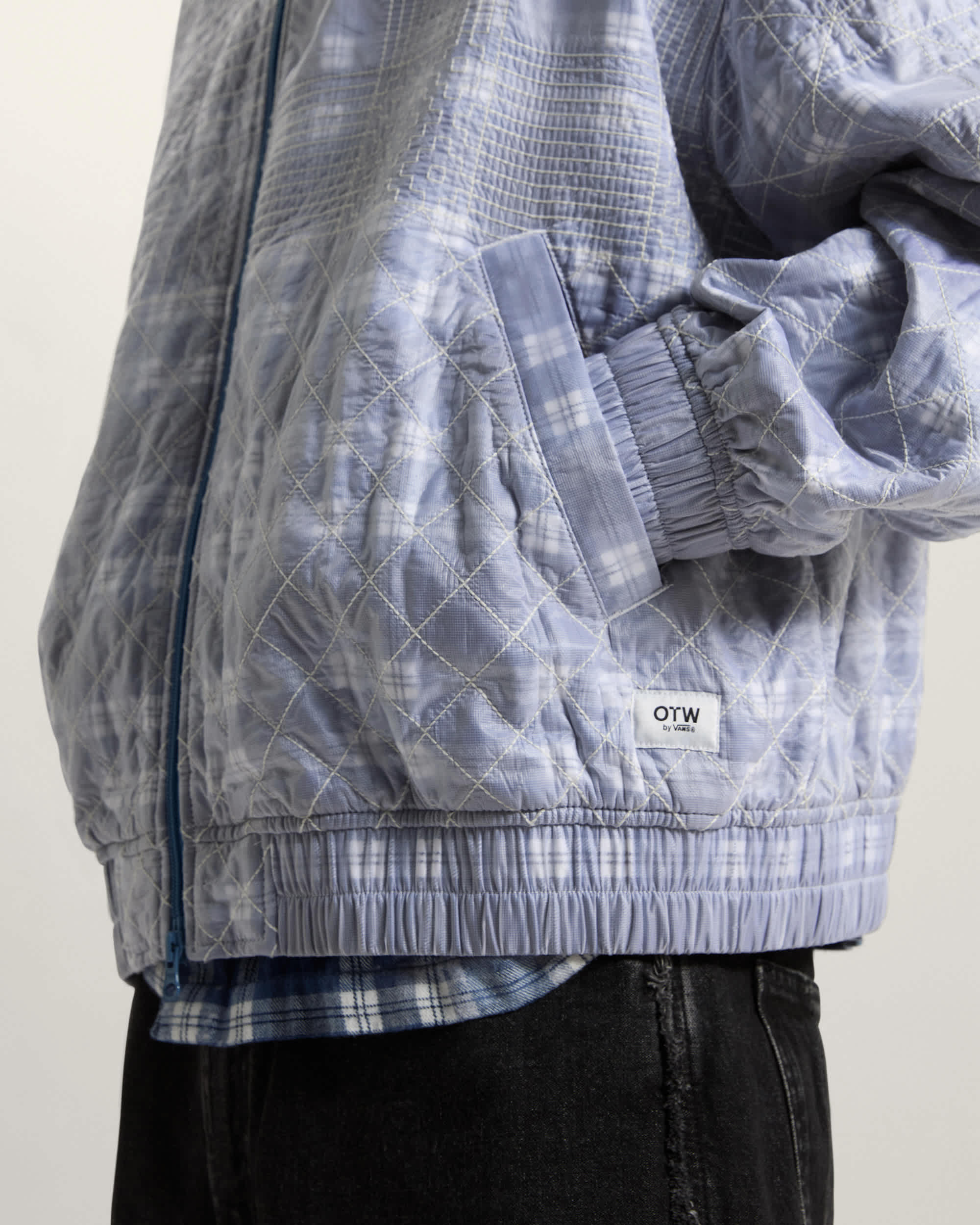 OTW x TDC Double Layered Bomber Jacket Deep Indigo VANS Azul ALT6