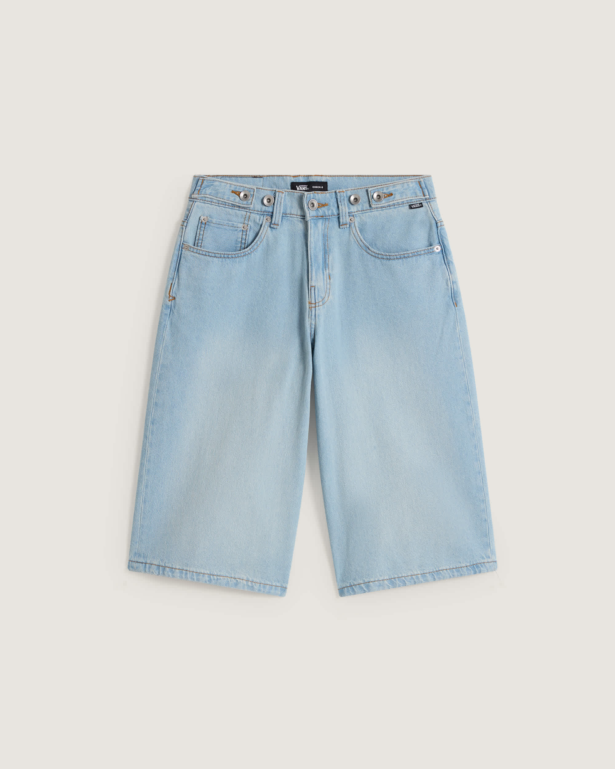 Cinched Check5 BaggyShorts VANS Blau HERO
