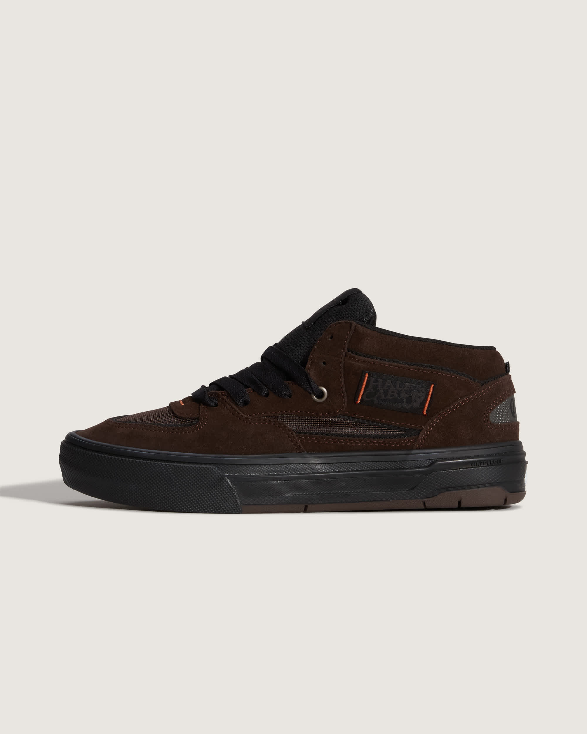 Chaussures Skate Half Cab Wafflecup VANS NoirMarron HERO