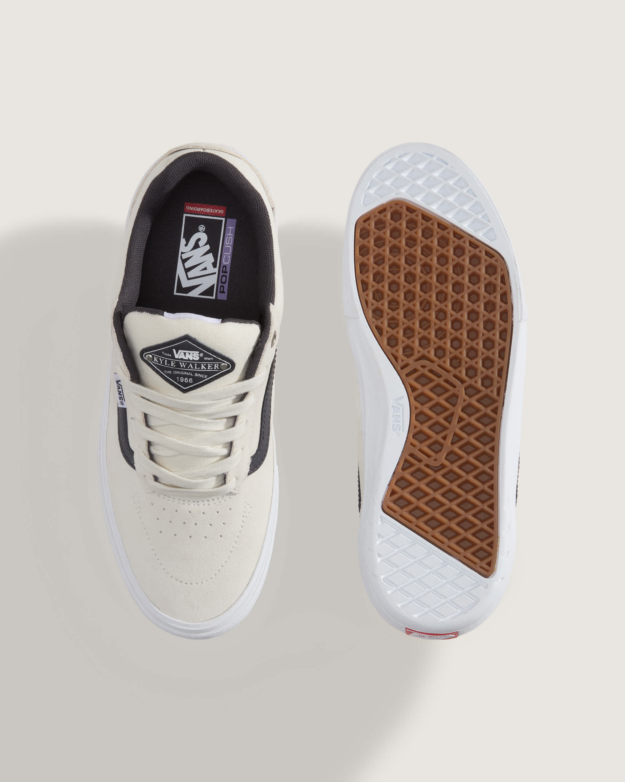Chaussures Skate Kyle Walker Wafflecup VANS Blanc ALT2